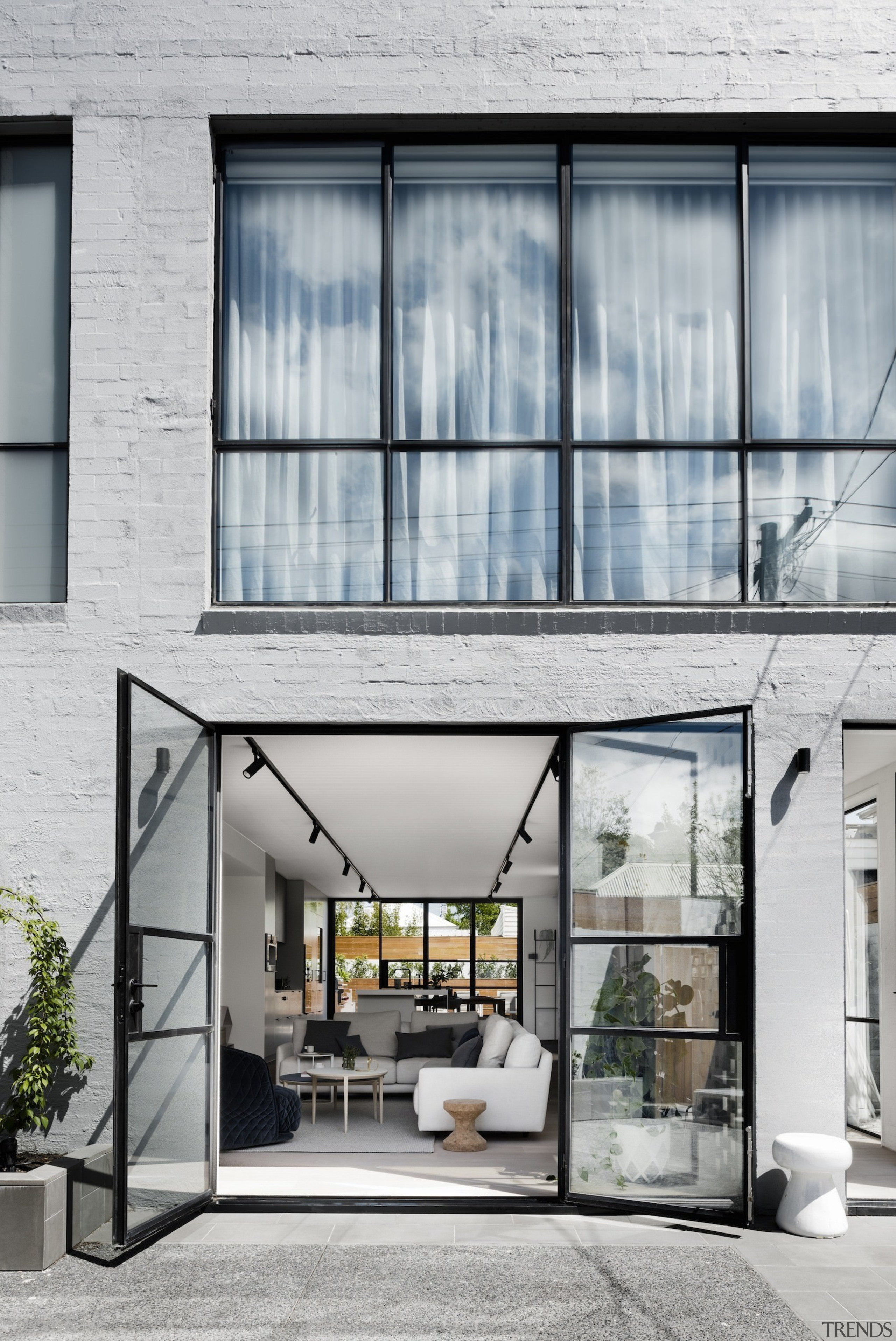 Architect: Technē Architecture + Interior DesignPhotography by architecture, building, condominium, facade, house, window, gray
