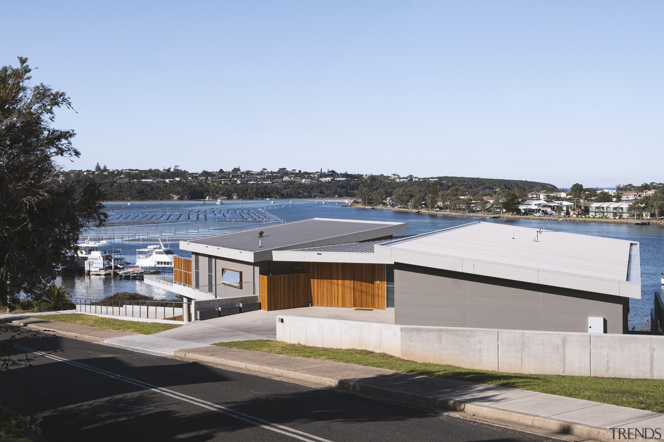 Views to the lake are on the southeast 