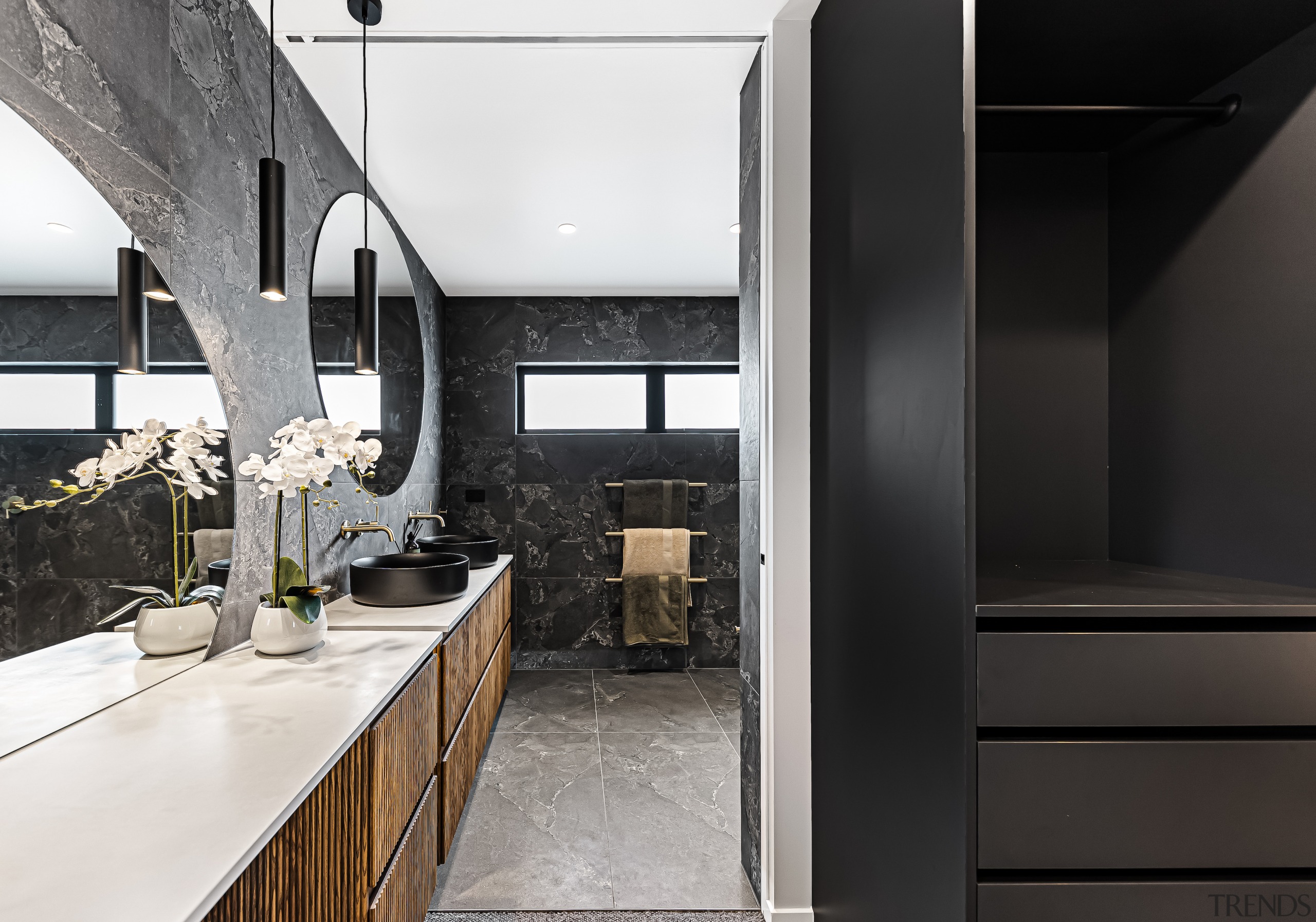 The goal was a moody, relaxing retreat, with 