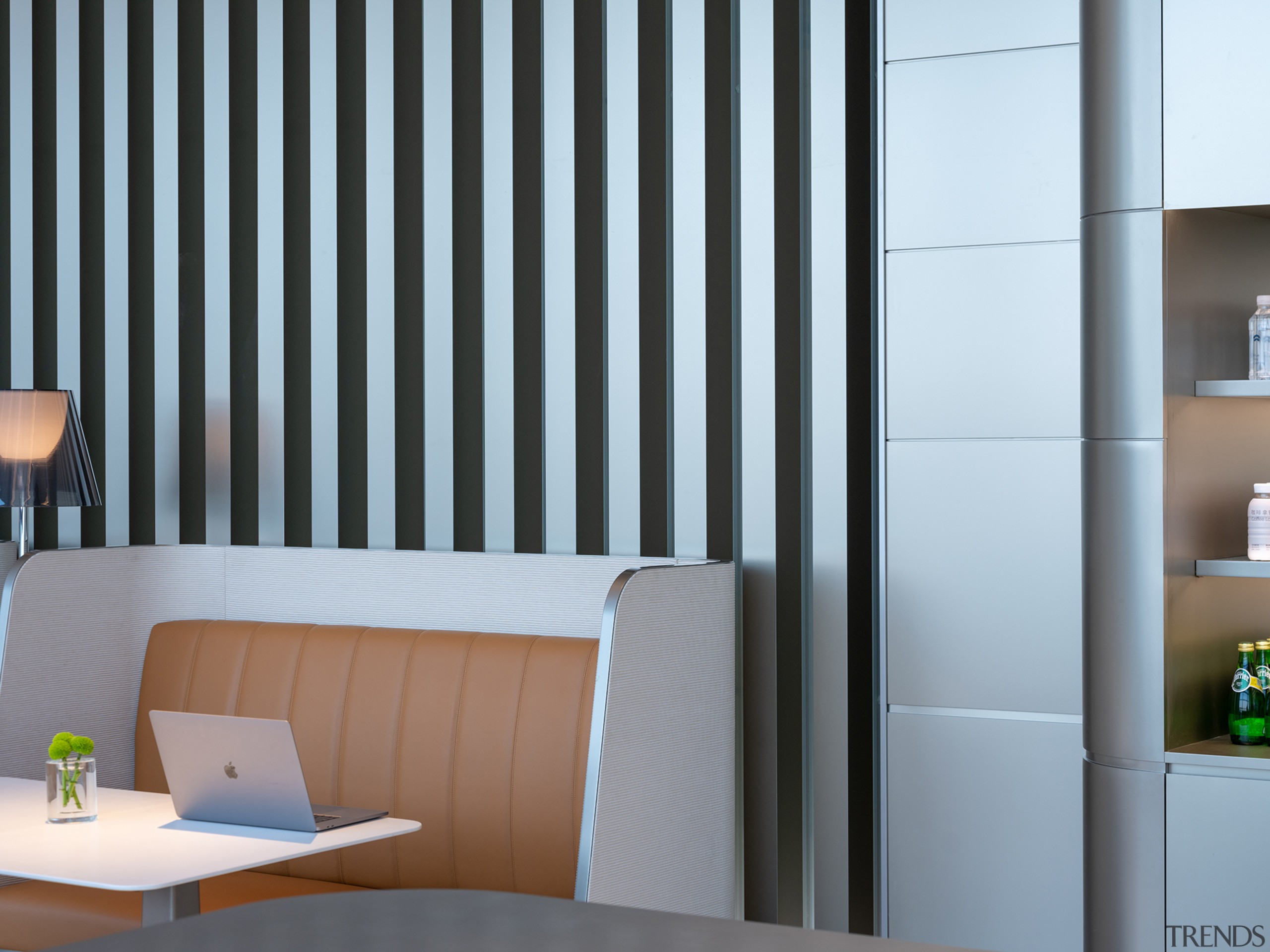 Open Talking Lounge detail. - Beyond the driver's 