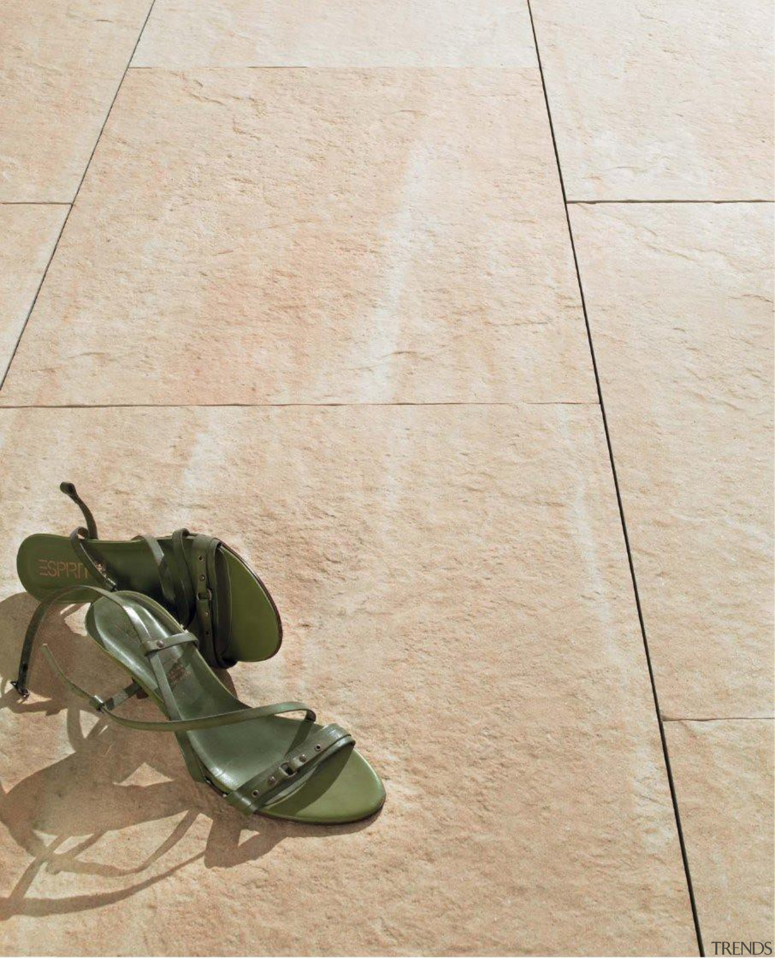 Beige floor. - RAK Stone Range - floor floor, flooring, footwear, outdoor shoe, shoe, tile, gray