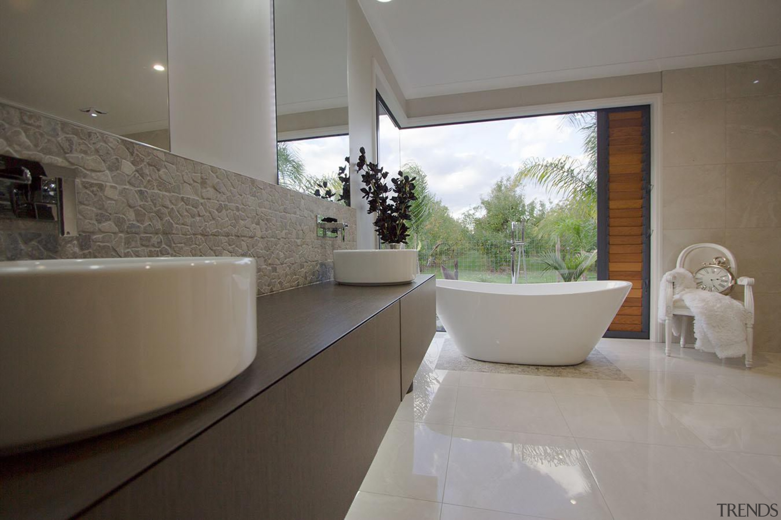 Entrant: Debbie Daly – 2015 NKBA Design Awards architecture, bathroom, estate, floor, home, house, interior design, property, real estate, room, sink, tile, window, gray