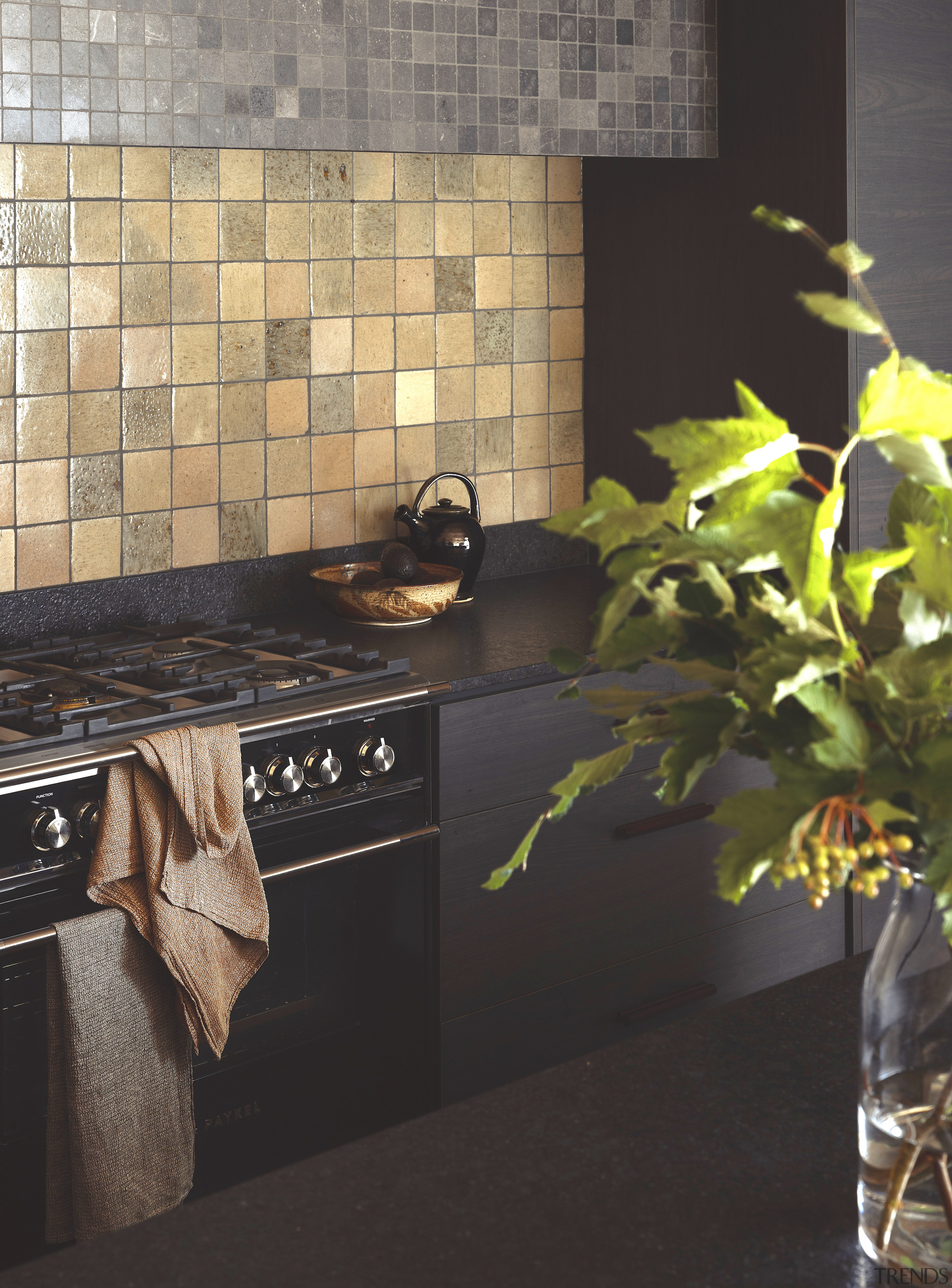 Splashback detail. - Rich yet minimalist - 