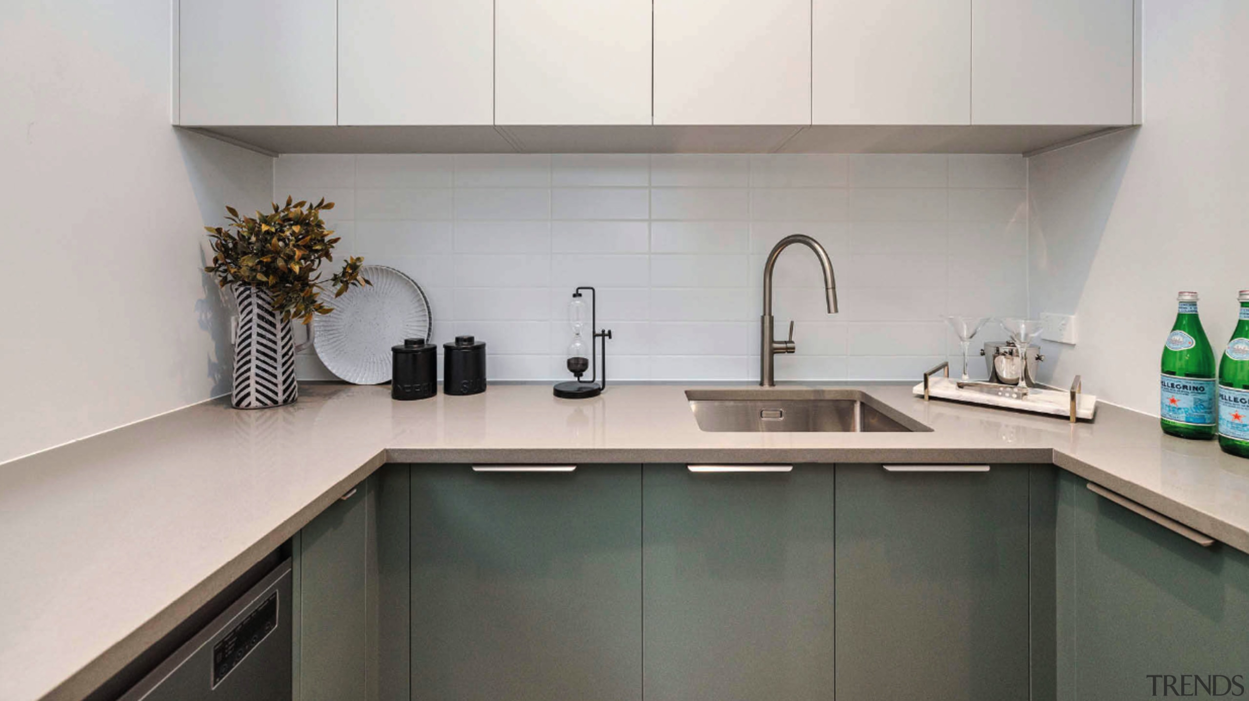 The roomy scullery. - From under utilised to 