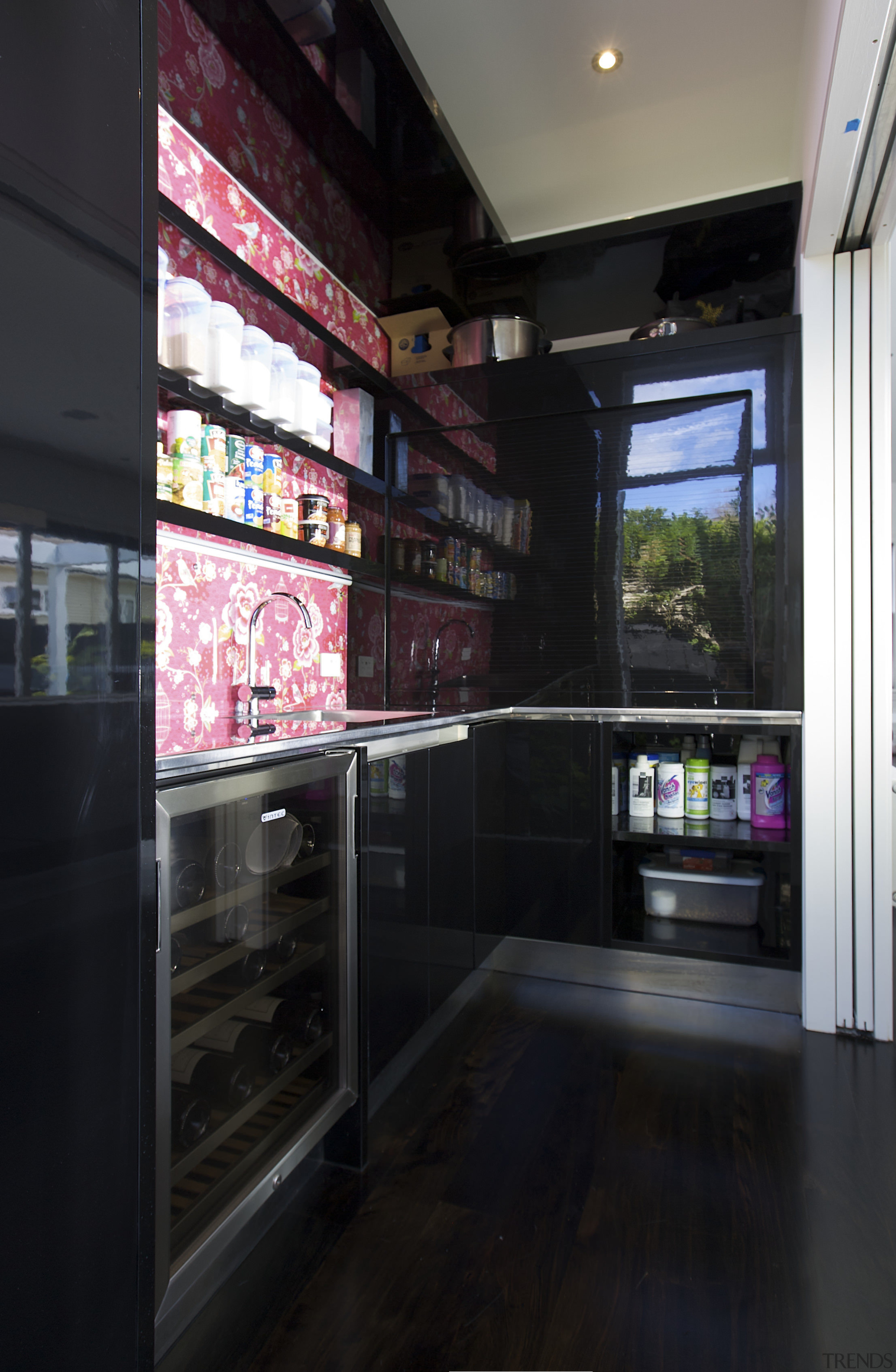 Winning outlook  Natasha Wright won the Kitchen interior design, black