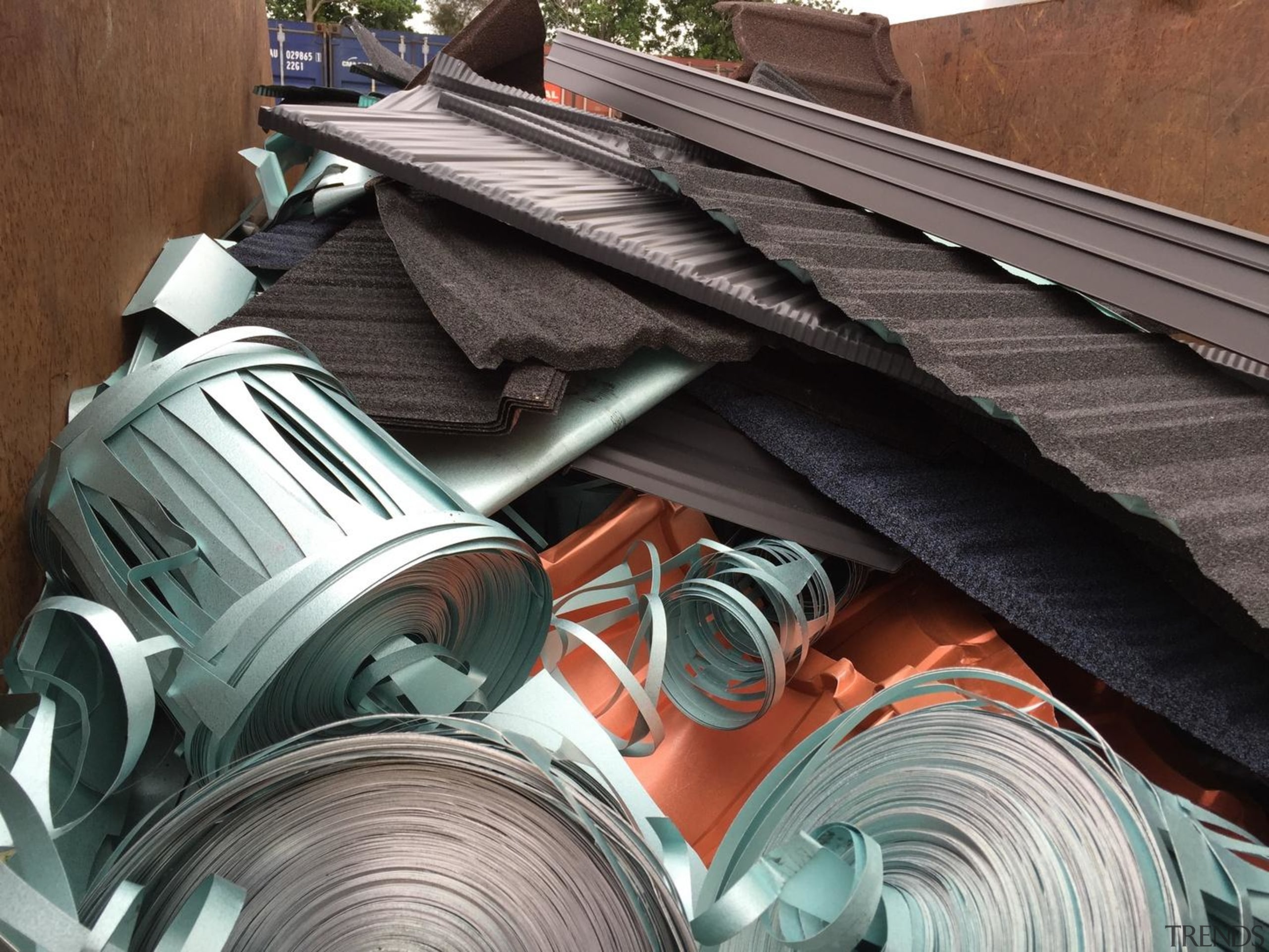 Metrotile roofing - iron | metal | pipe iron, metal, pipe, steel, wire, gray, black