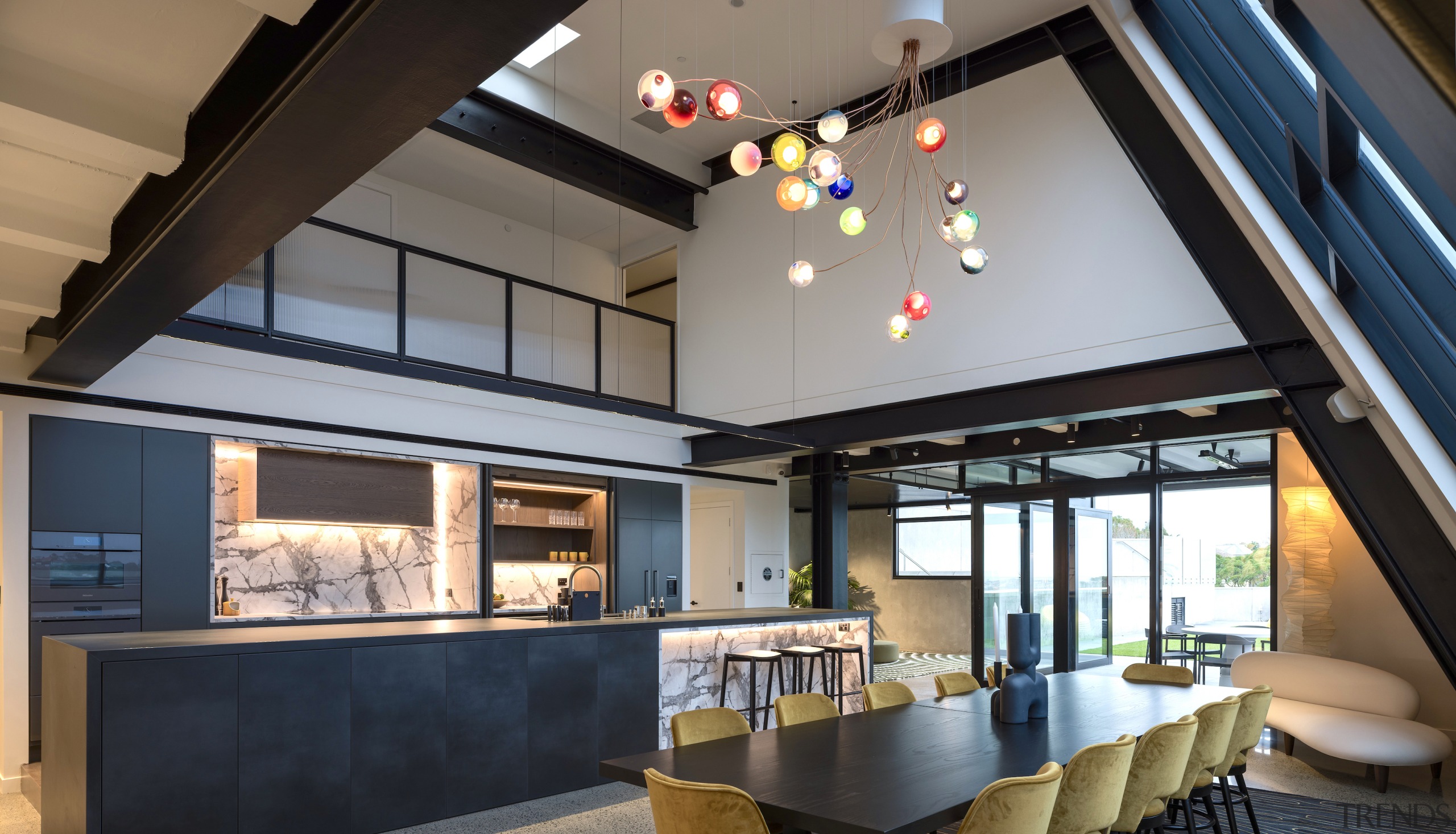 The big downstairs picture. - Space, light and 