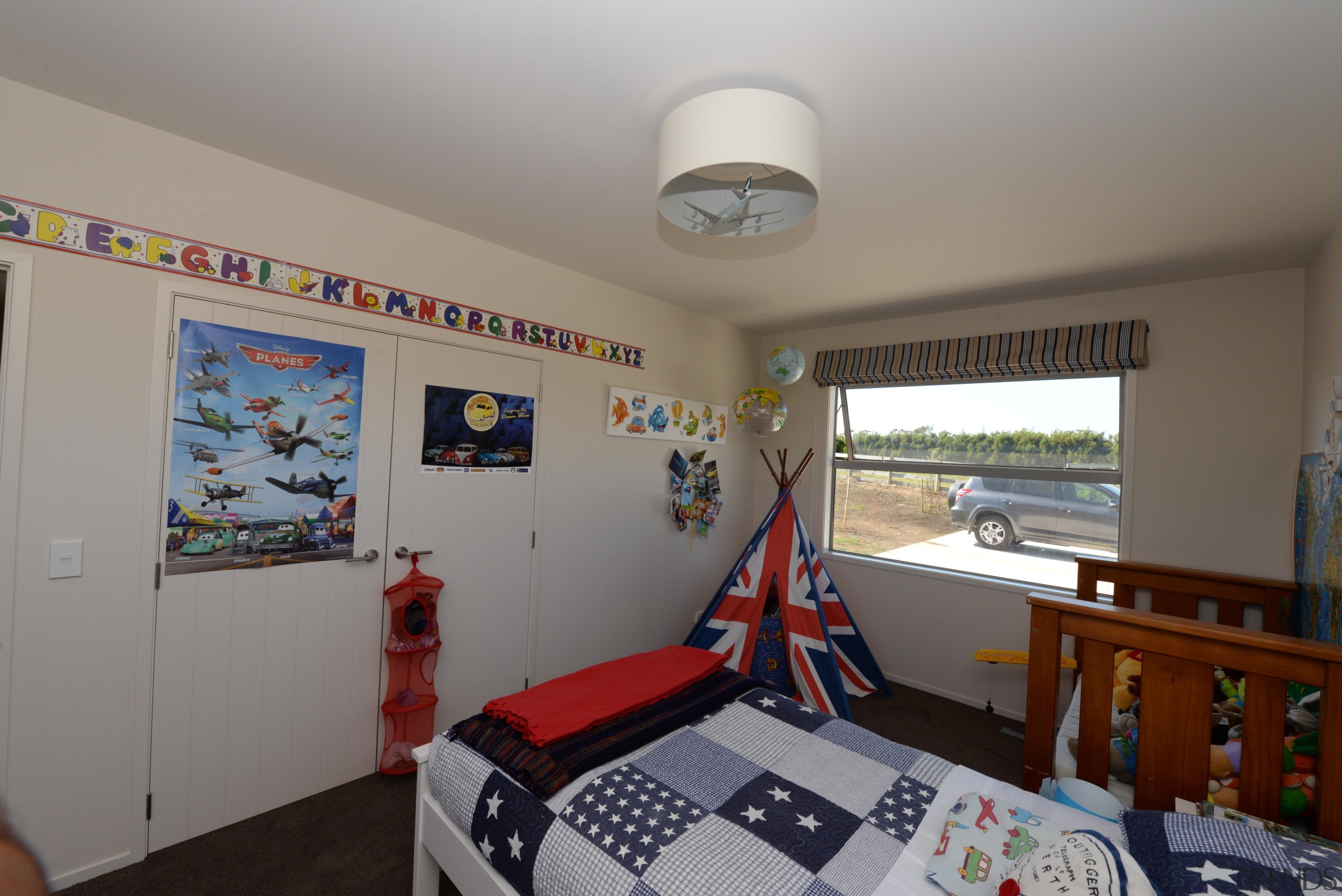 Kids roomBuilt by Fowler Homes TaranakiFor more information, bedroom, ceiling, home, interior design, property, real estate, room, gray