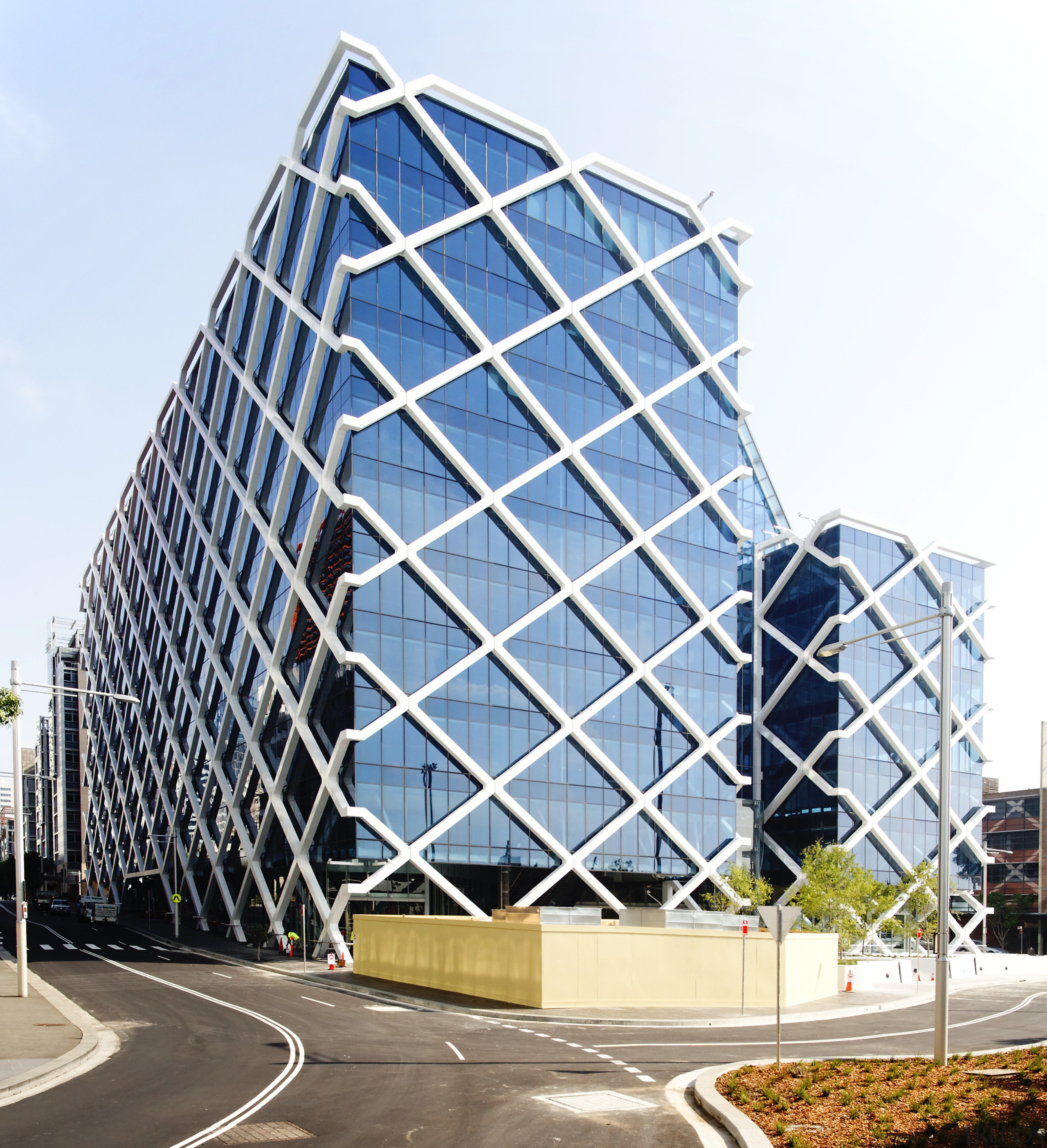 Exterior view of the One Shelley Street development architecture, building, commercial building, condominium, corporate headquarters, facade, headquarters, metropolis, metropolitan area, mixed use, skyscraper, structure, white