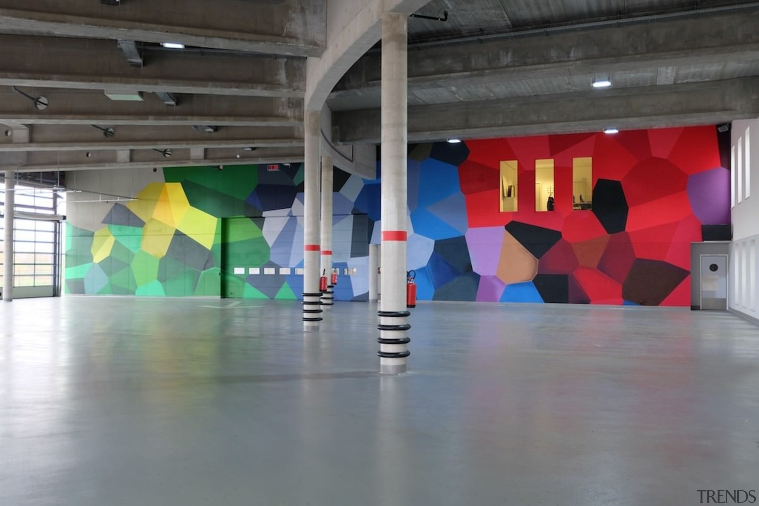 569 firestation - 569 firestation - art | art, art gallery, exhibition, floor, modern art, tourist attraction, gray