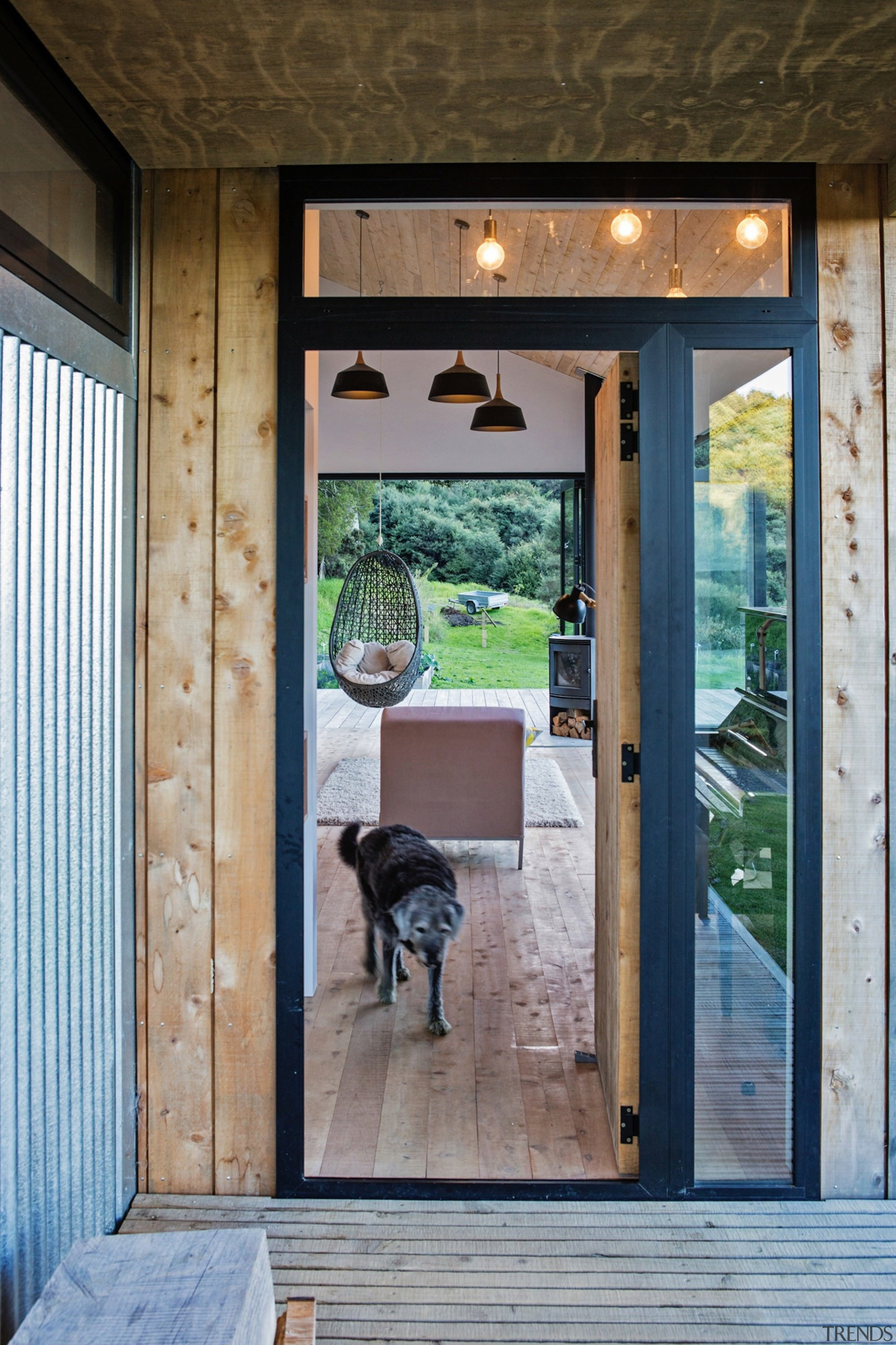 It's easy to recognise the bush home elements architecture, door, home, house, interior design, window, gray