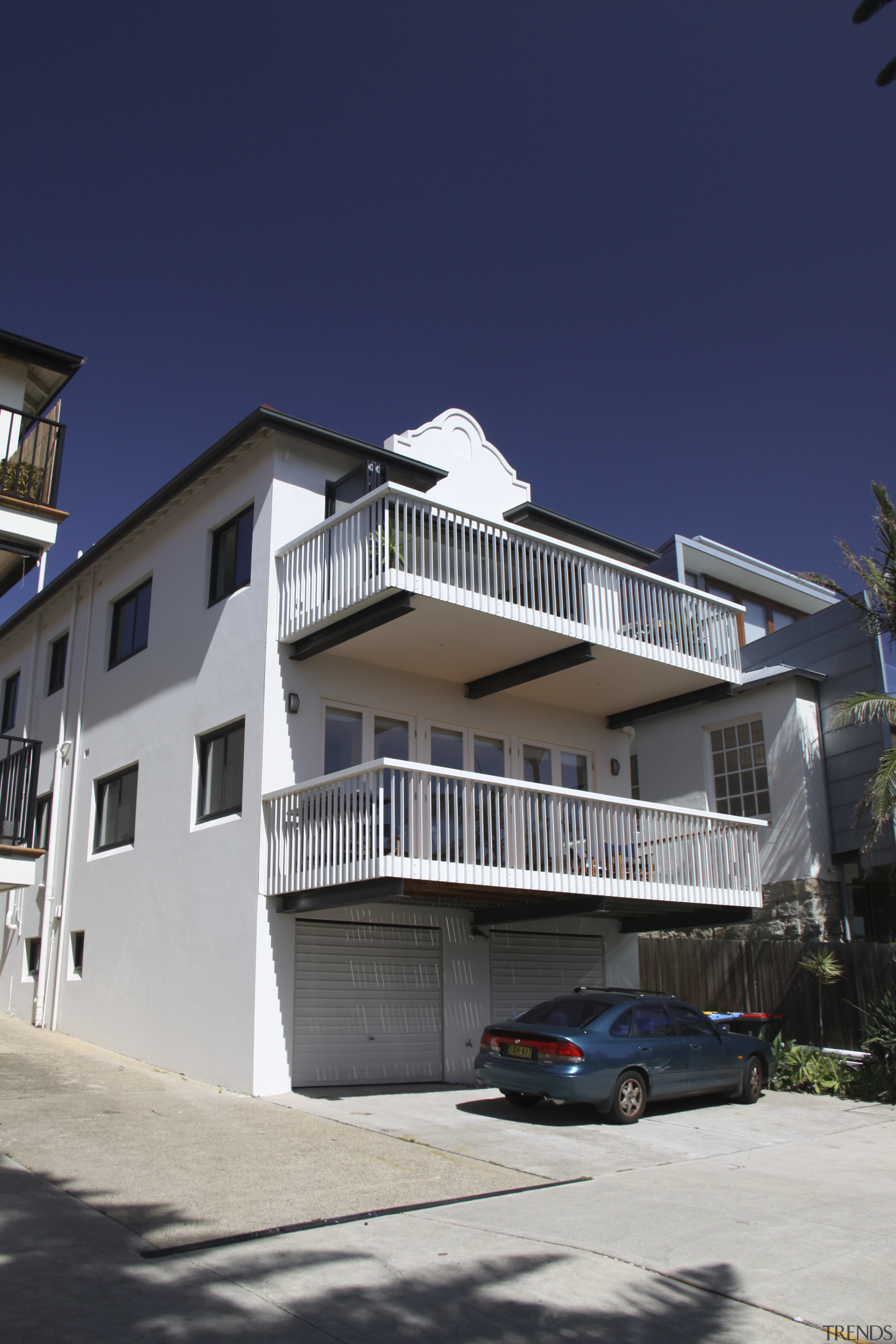 Exterior of this apartment - Exterior of this apartment, architecture, building, condominium, elevation, estate, facade, home, house, neighbourhood, property, real estate, residential area, sky, villa, window, blue, gray