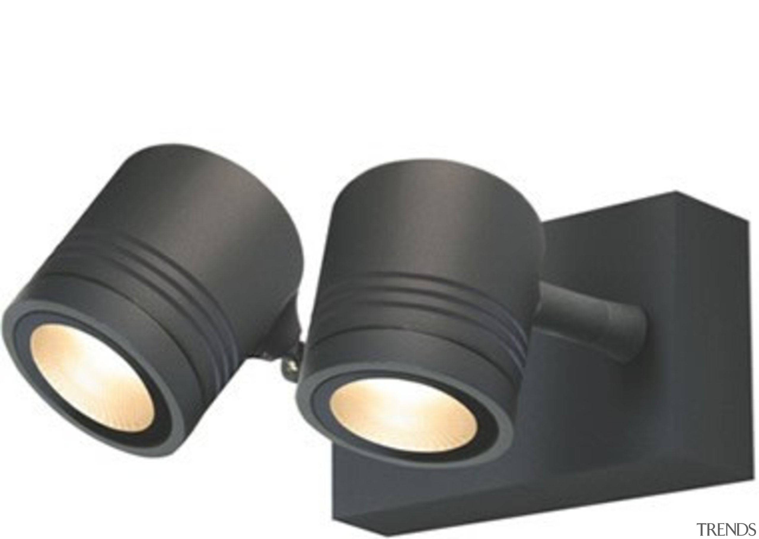 FeaturesThese exterior wall mounted twin spotlights will create lighting, product, product design, white, black