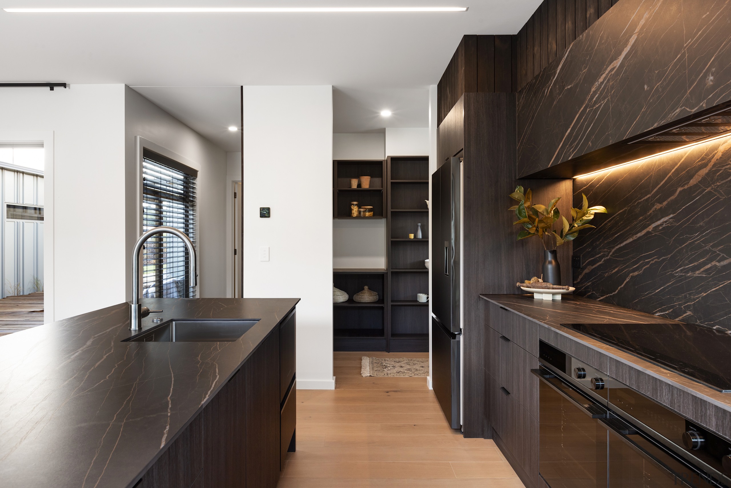 Kitchen and matching walk-in scullery. - At one 