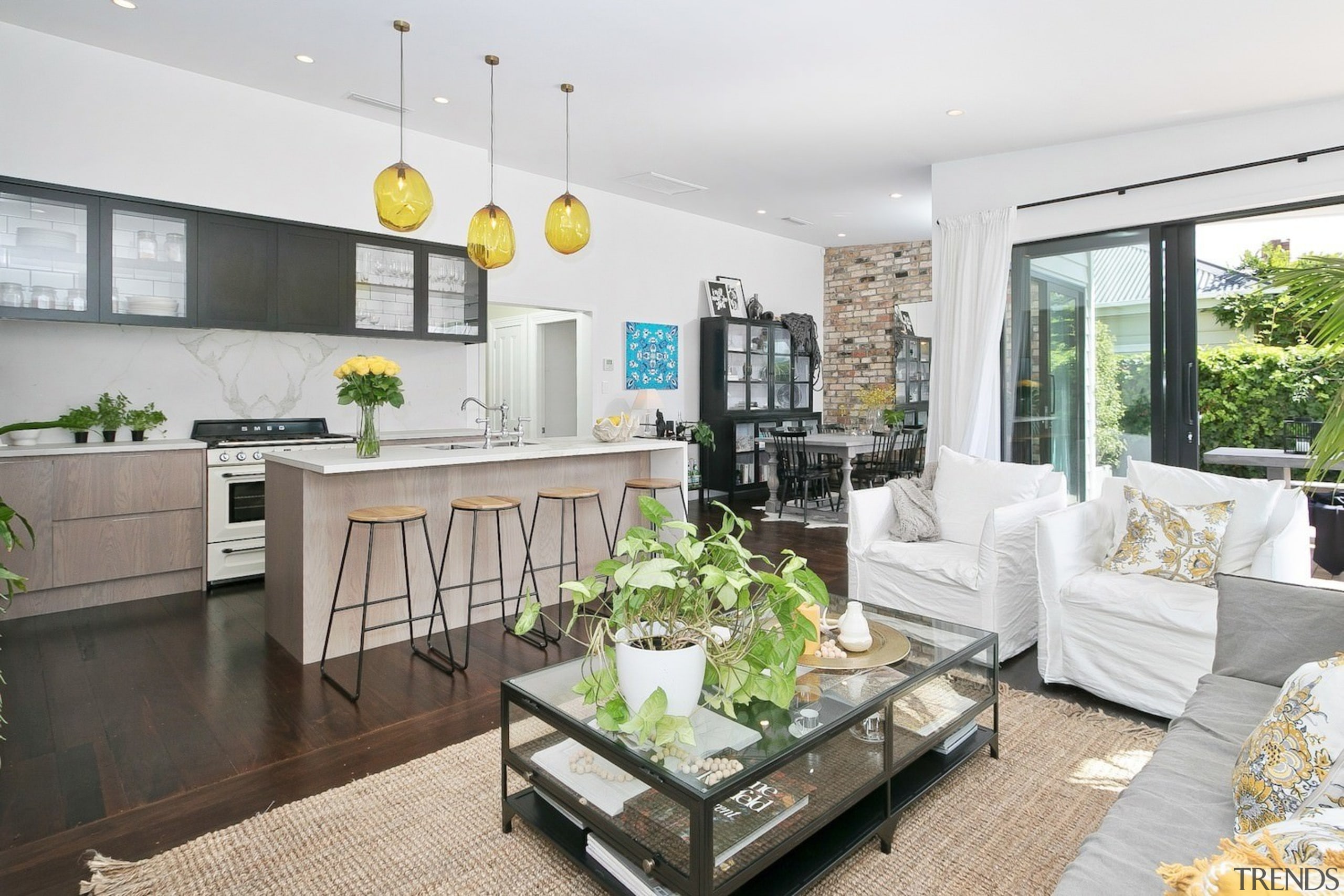 Architect: Allan McIntosh of Buildology Ltd home, interior design, living room, property, real estate, white