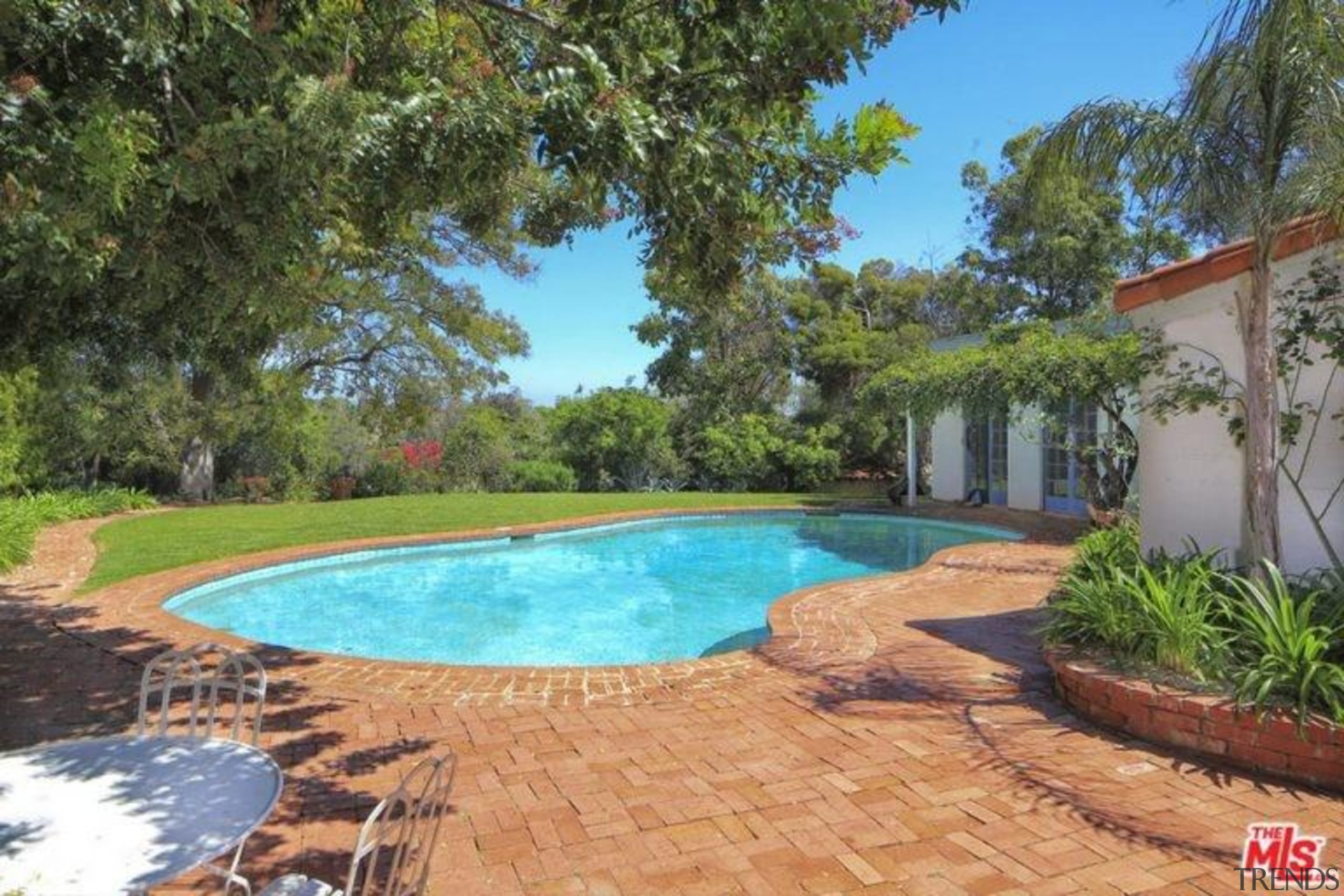 Original story from Trulia area, backyard, estate, hacienda, home, house, landscape, leisure, property, real estate, resort, swimming pool, villa, yard