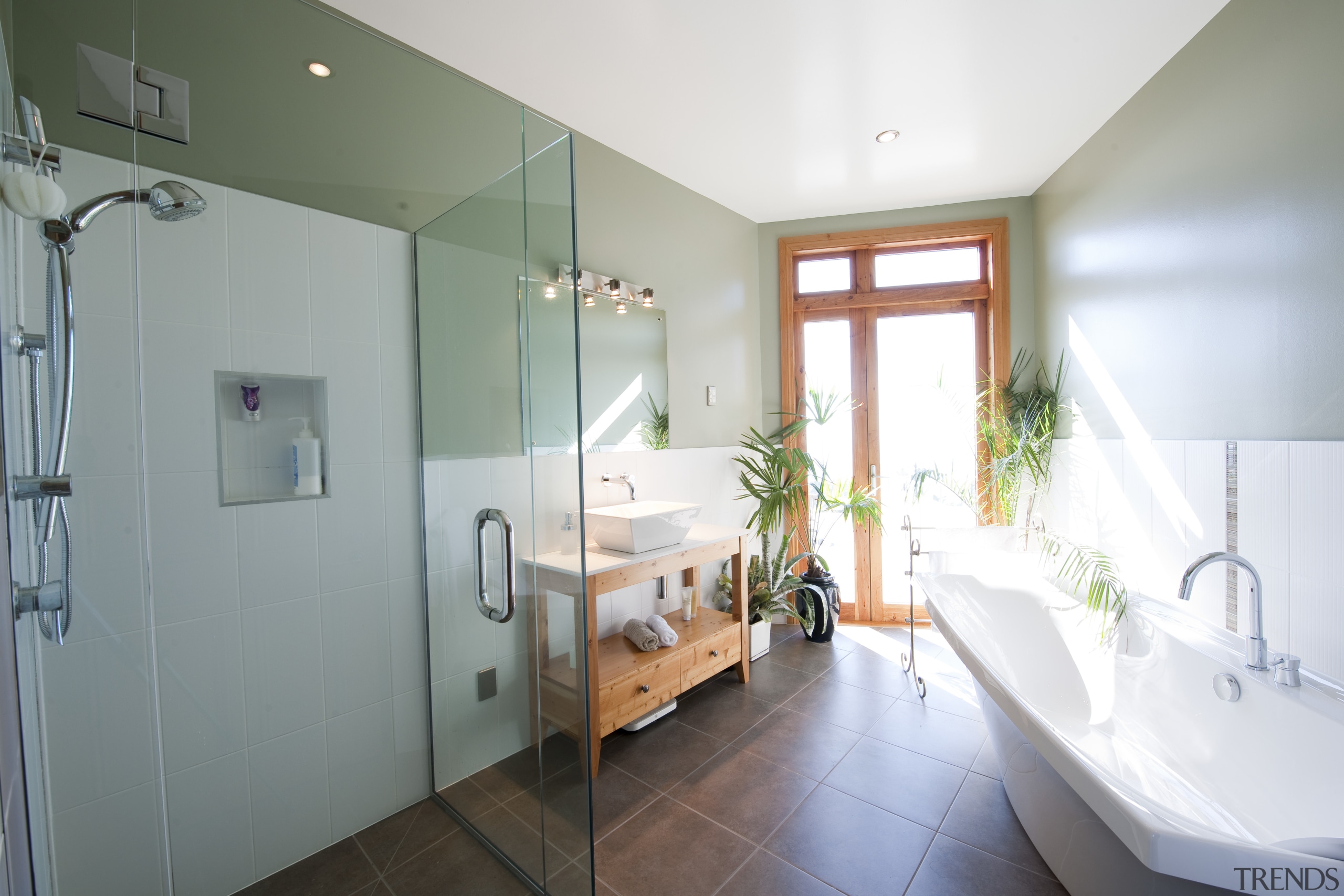 View of guest bathroom designed by Blue Print architecture, bathroom, estate, floor, home, house, interior design, property, real estate, room, gray, white