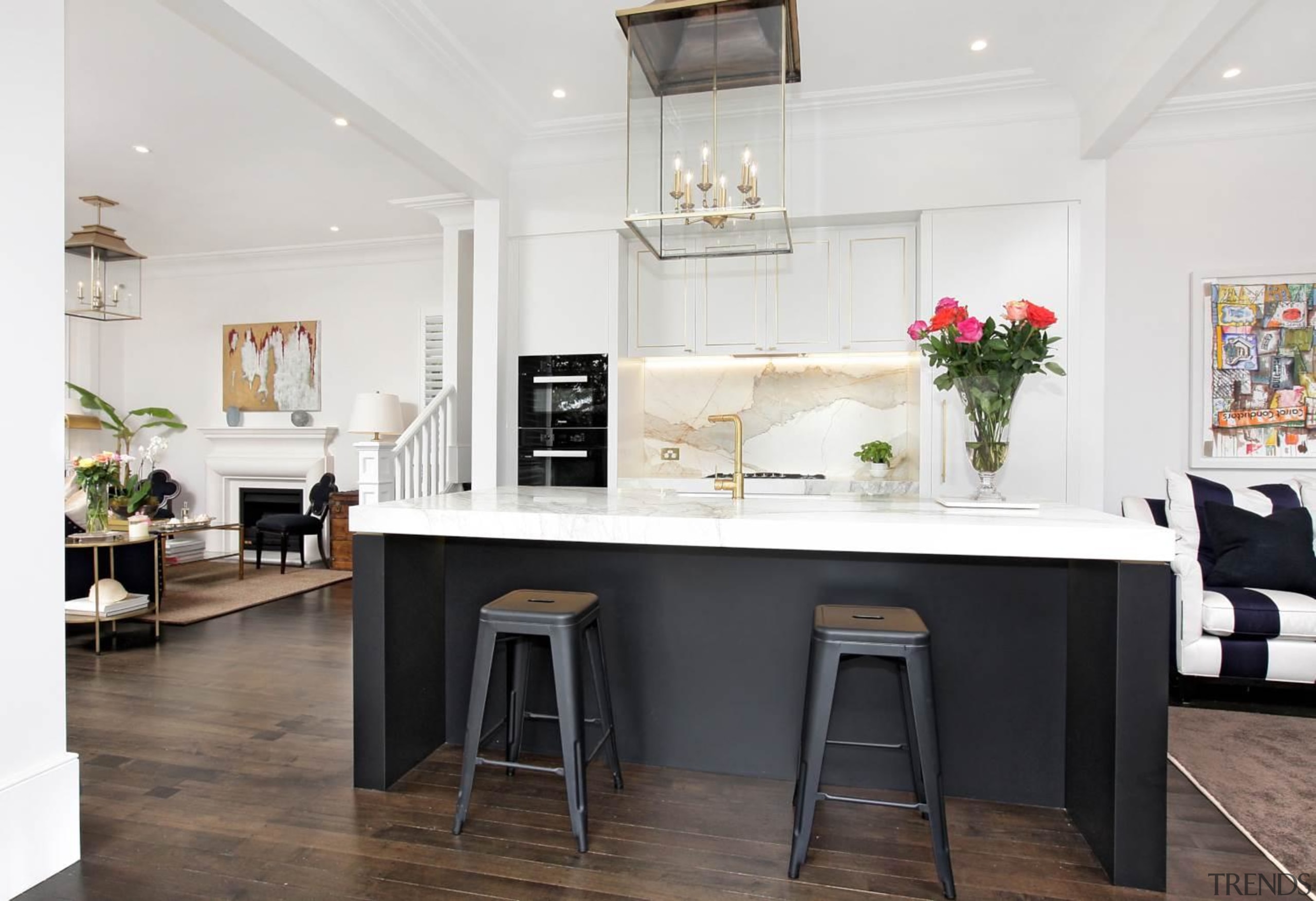 Highly Commended – James Doole – 2018 TIDA countertop, dining room, floor, flooring, furniture, interior design, kitchen, room, table, white