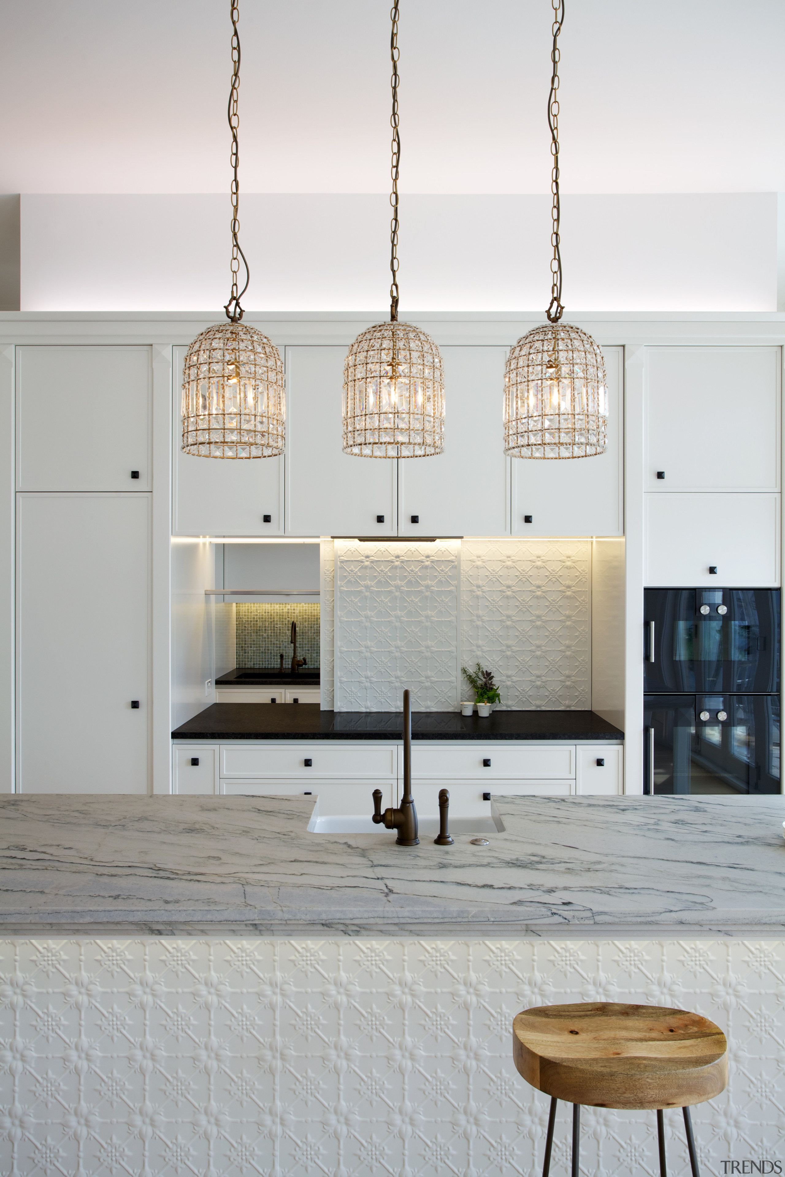 Mount Eden Kitchen - Mount Eden Kitchen - ceiling, countertop, floor, flooring, furniture, home, interior design, kitchen, light fixture, lighting, product design, table, wall, gray, white