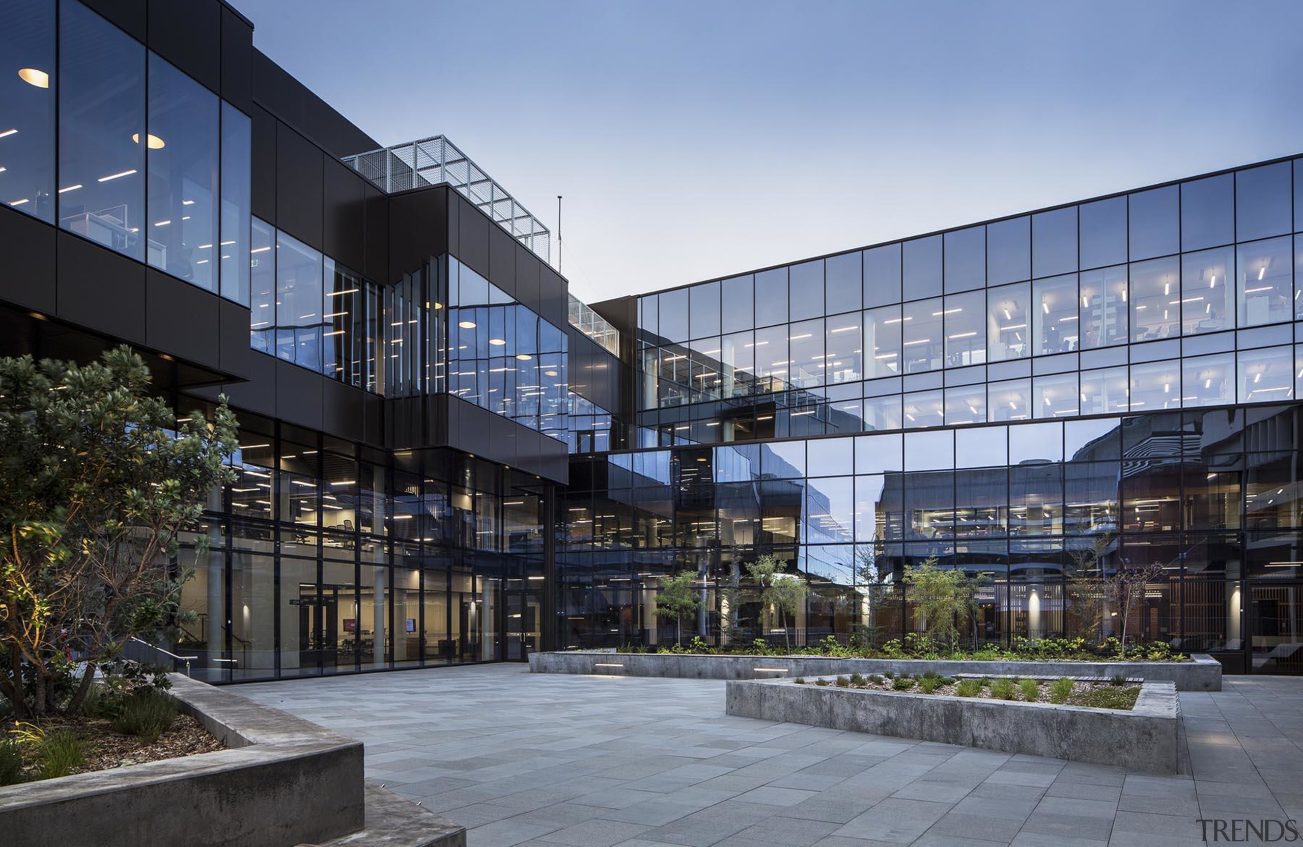 Education: Te Toki A Rata Building by Warren apartment, architecture, building, commercial building, condominium, corporate headquarters, facade, headquarters, house, mixed use, neighbourhood, real estate, residential area, structure, urban design, gray, black