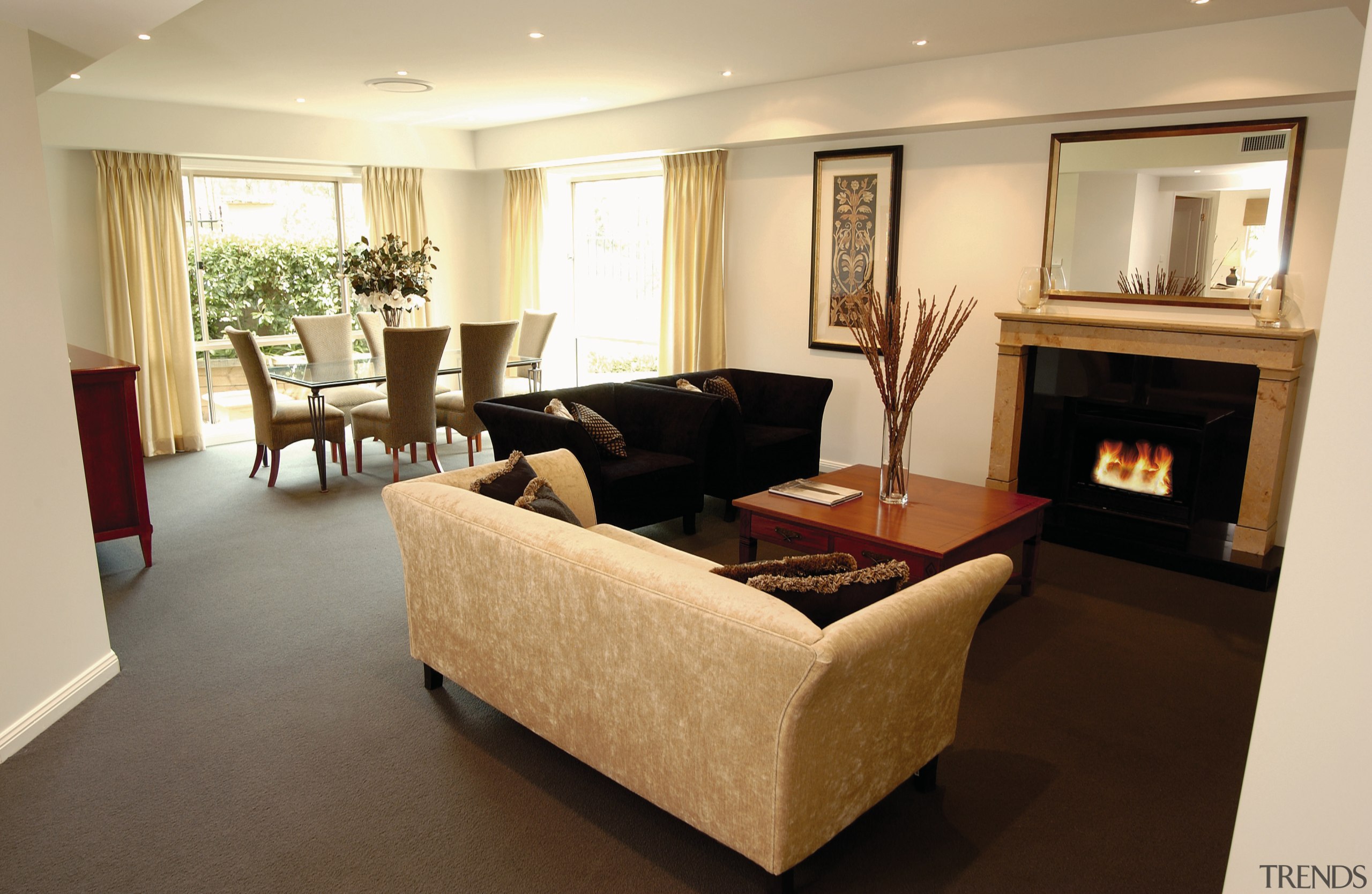 A View Of A Living Area Brown Carp Gallery 7 Trends