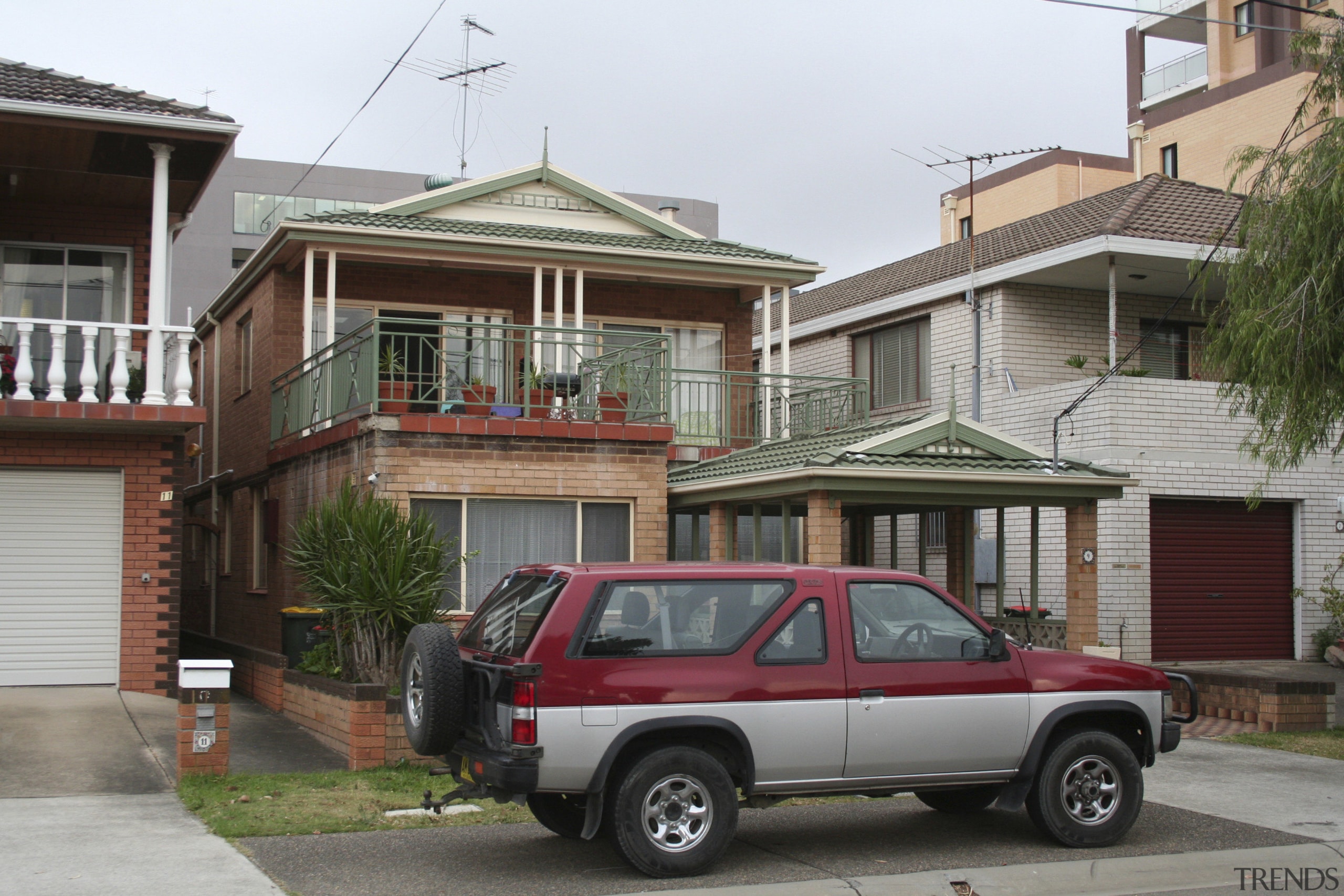 Before picture of a house. - Before picture automotive exterior, building, car, family car, home, house, property, real estate, sedan, sport utility vehicle, vehicle, gray