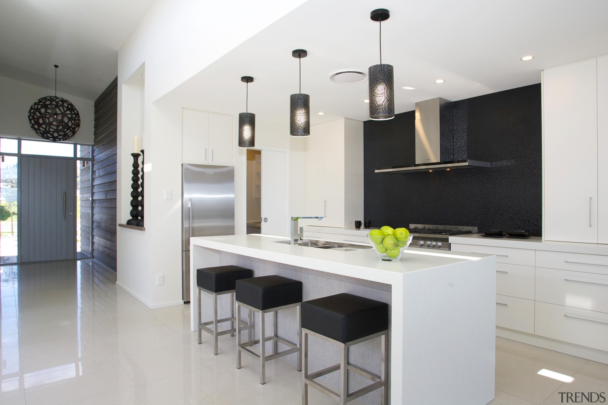 For more information, please visit www.gjgardner.co.nz countertop, cuisine classique, interior design, interior designer, kitchen, real estate, room, white