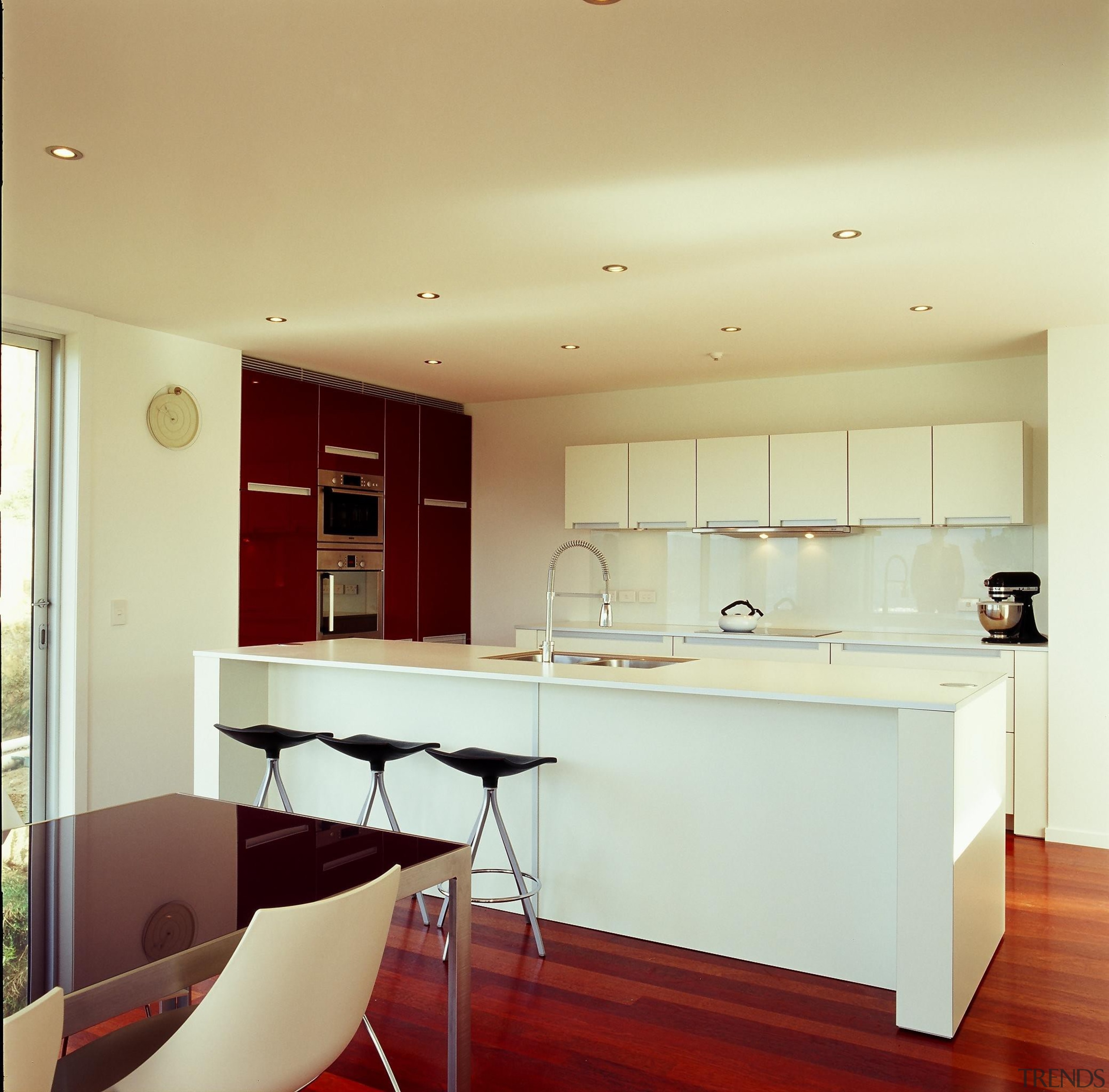 Korokoro Kitchen - Korokoro Kitchen - architecture | architecture, ceiling, countertop, floor, furniture, interior design, kitchen, real estate, room, table, wall, yellow, orange