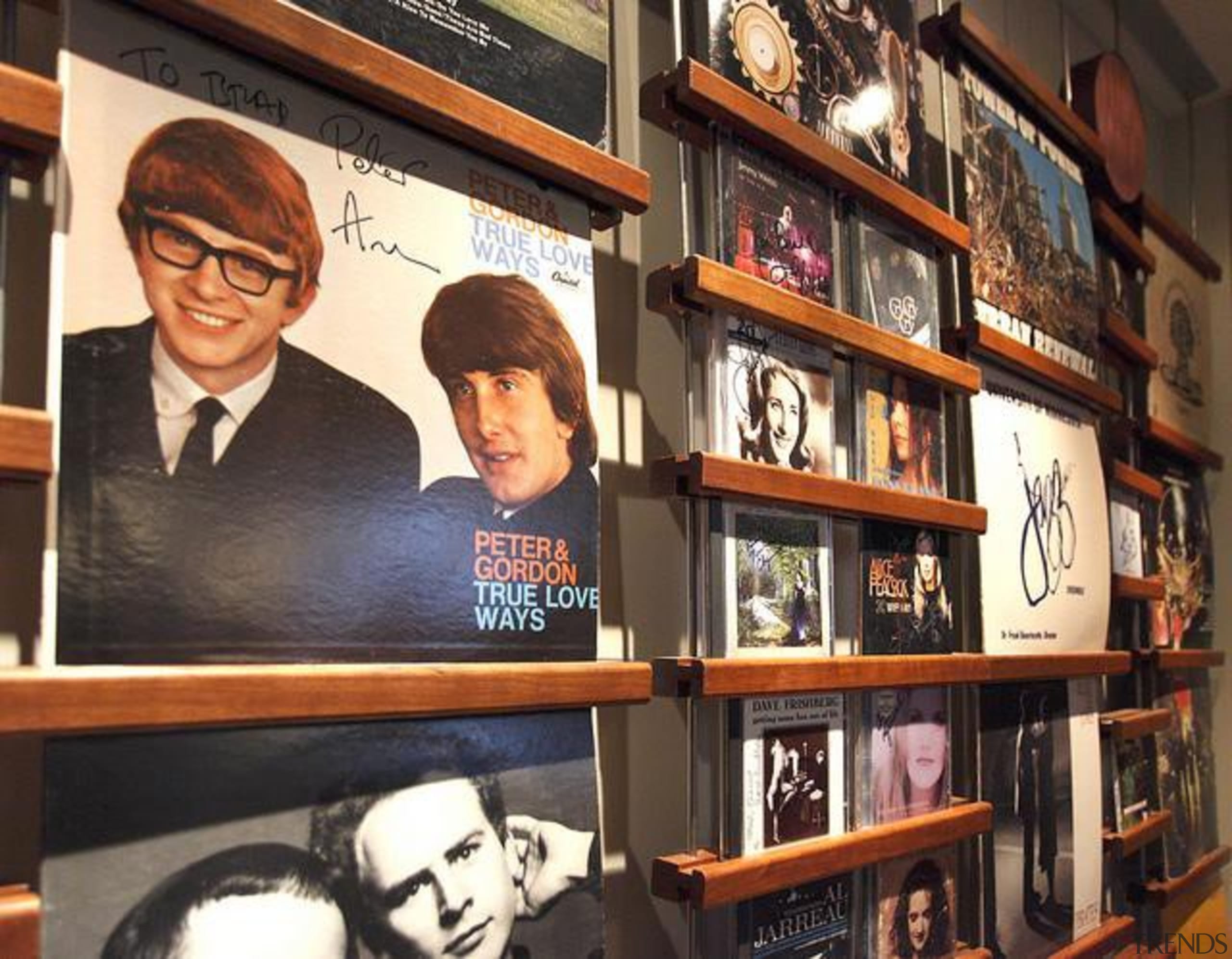 Because of its expansive and wide-open layout, a library, black