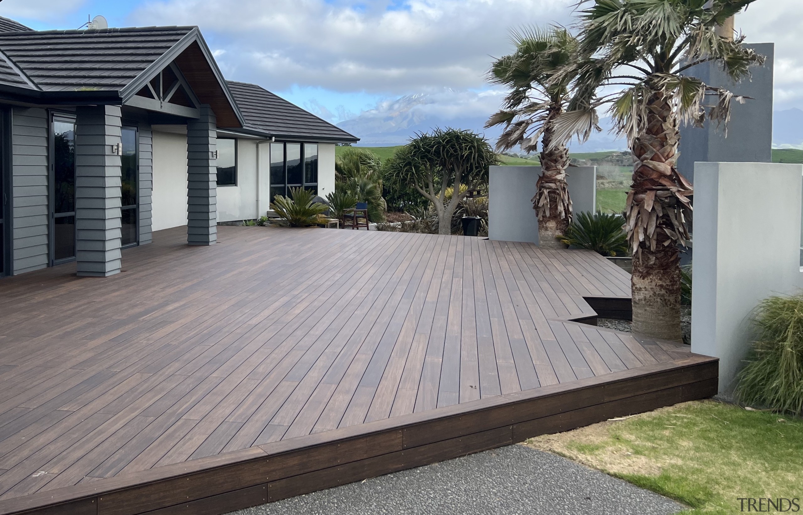 Bamboo X-treme decking is exceptionally hard, dense and 