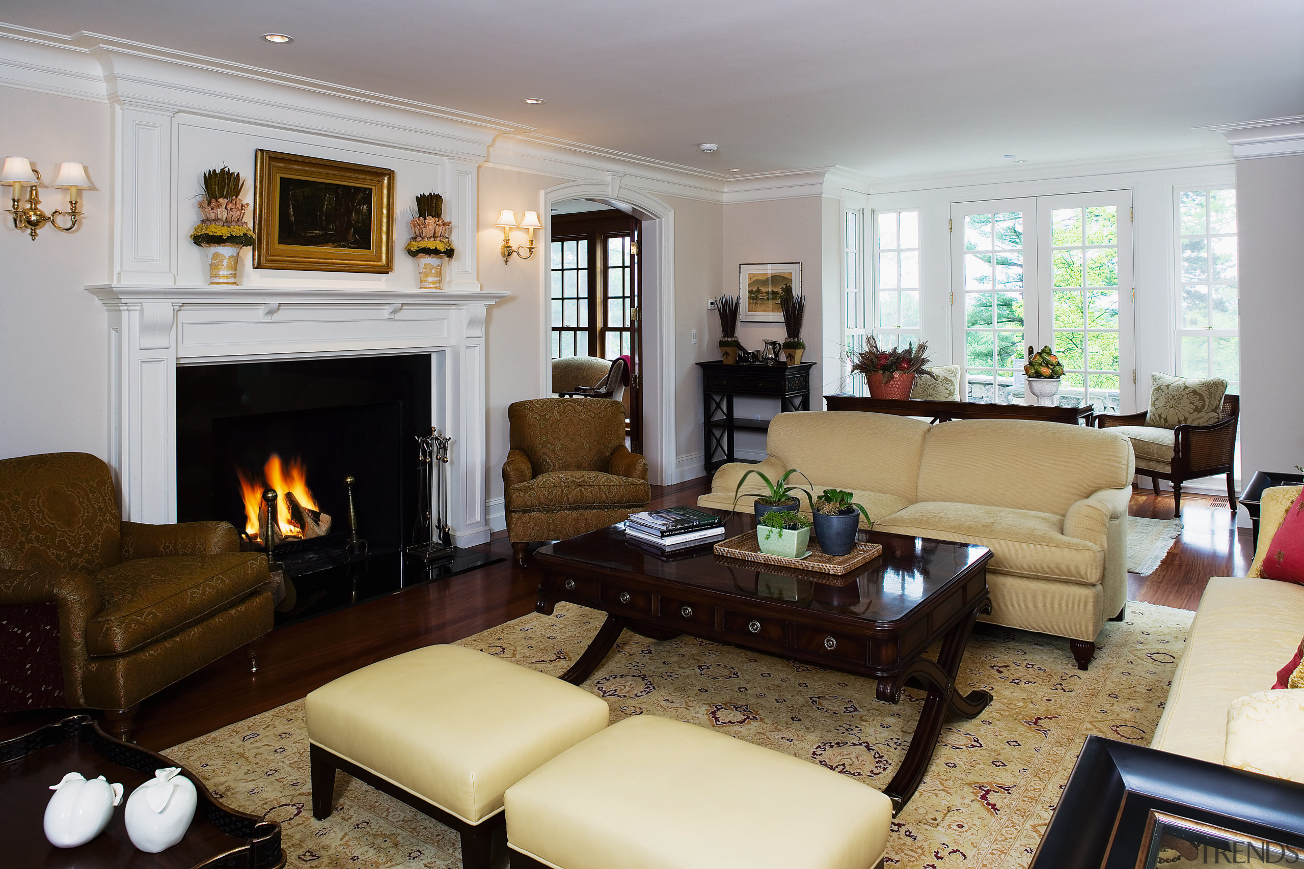 view of the living area featuring coffee table, furniture, home, interior design, living room, property, real estate, room, gray