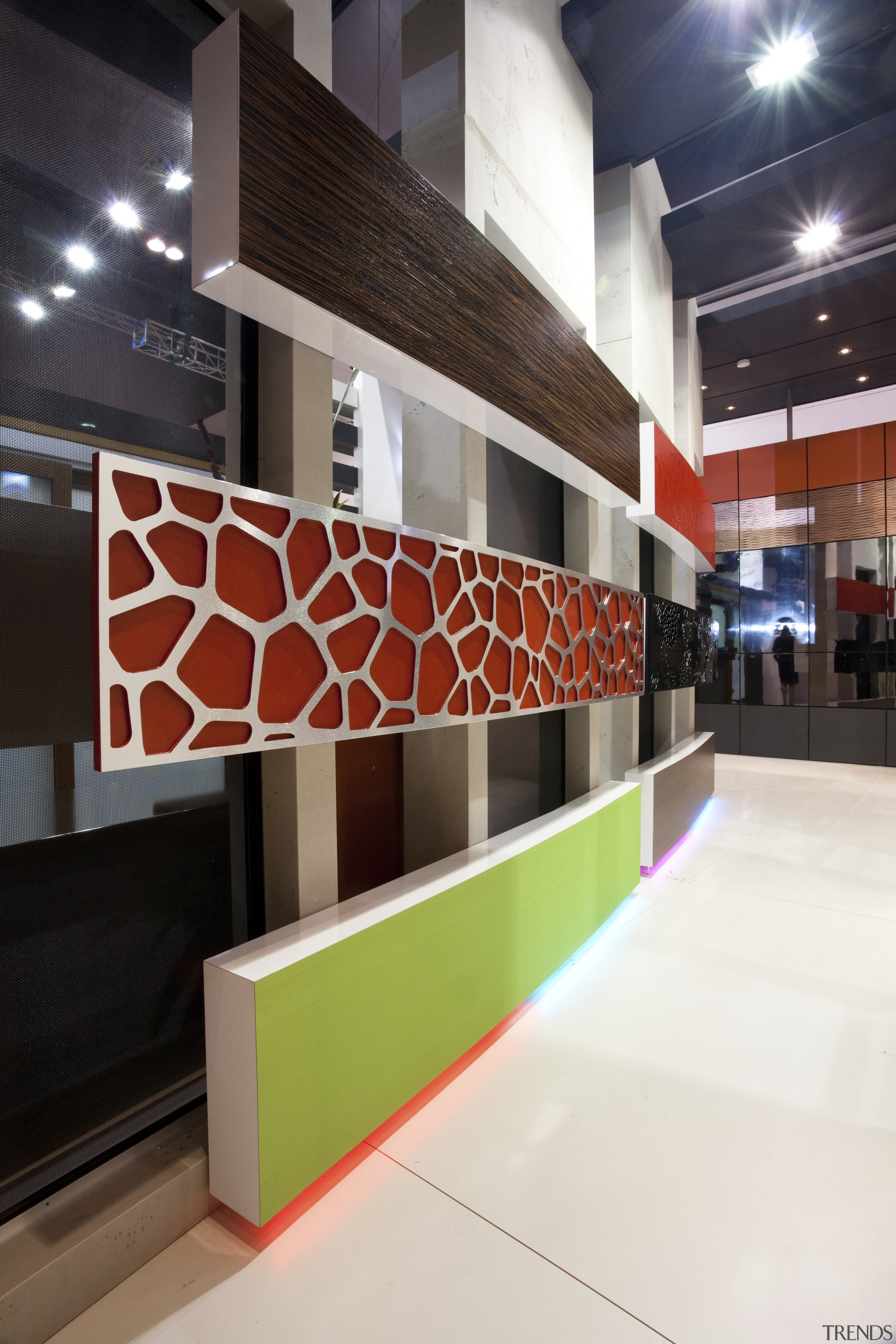 View of surfaces by Yellow Fox. - View architecture, design, interior design, product design, black, white