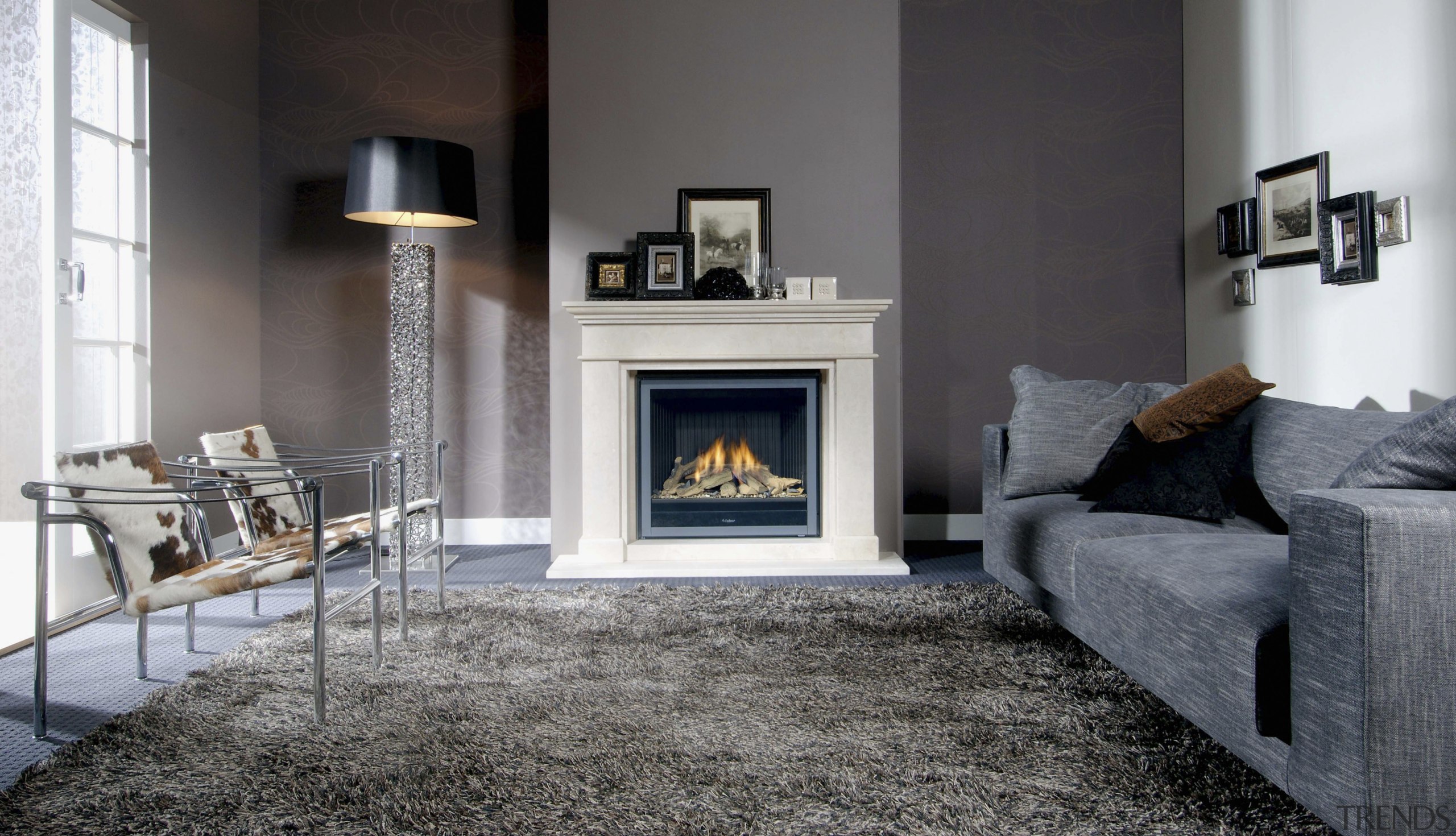 Hot new looks - Faber gas fires come fireplace, floor, flooring, furniture, hearth, home, home appliance, interior design, living room, table, wood burning stove, gray, black