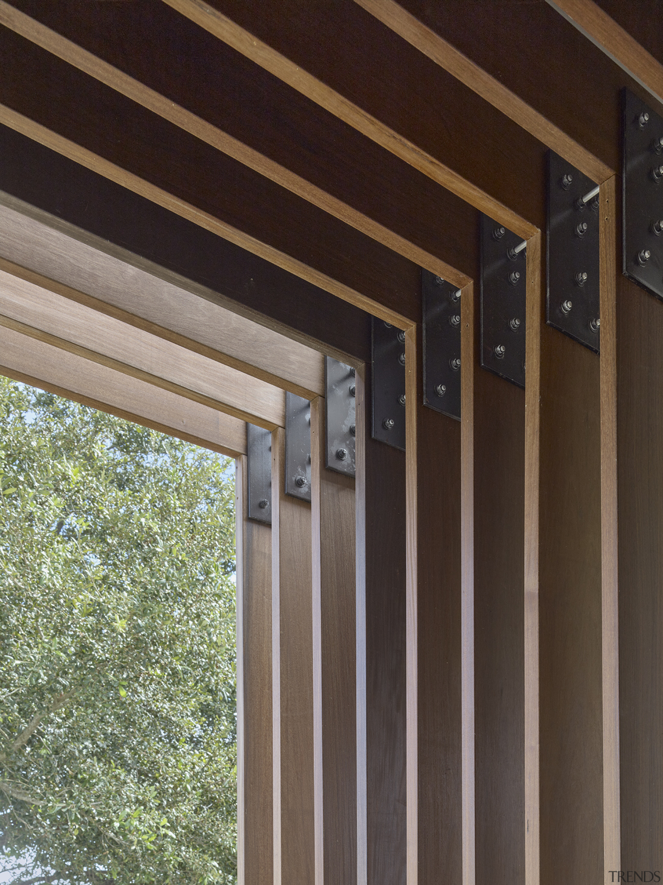 Trellis detail. - Familiar yet dramatically different - 
