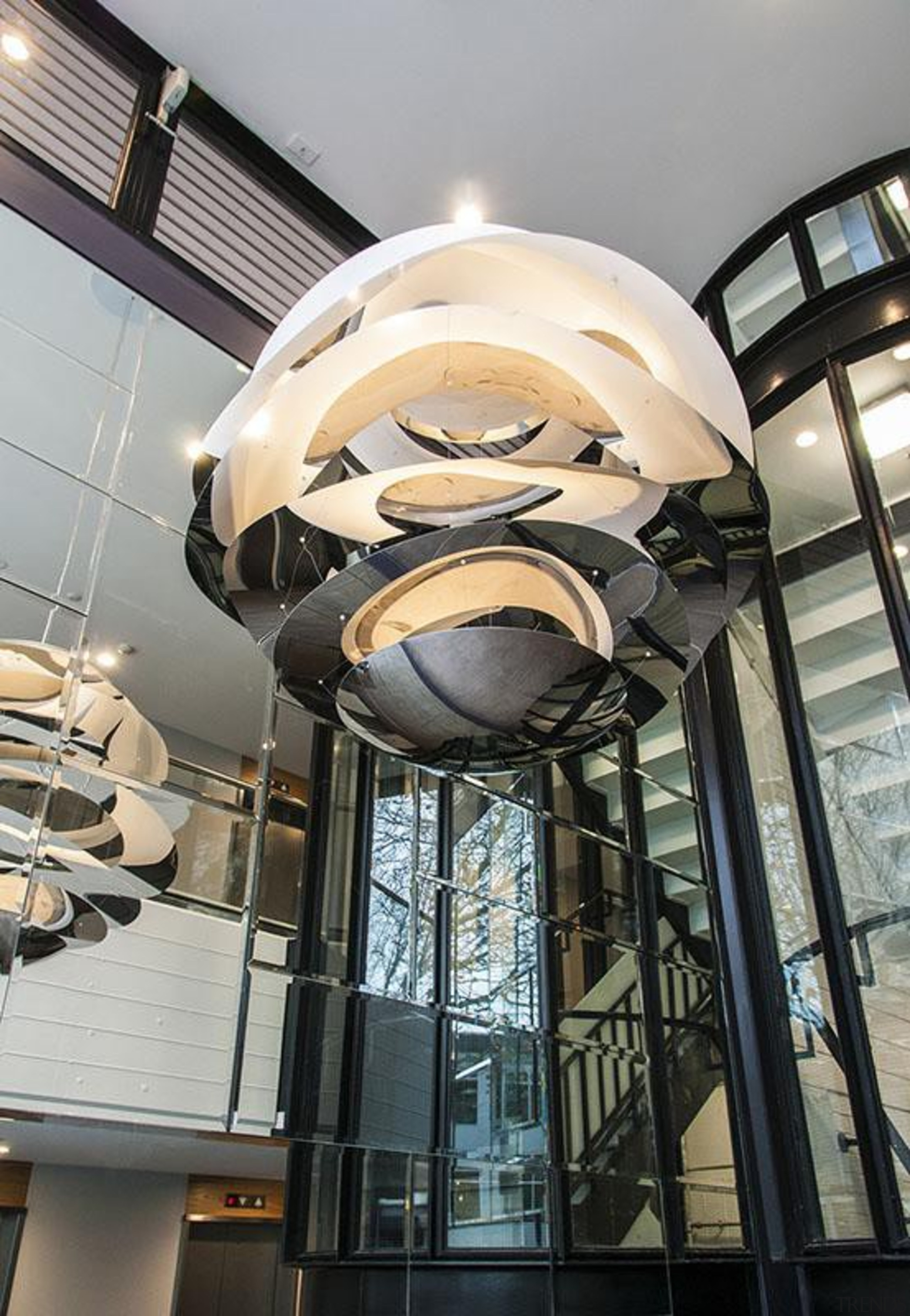 MERIT WINNER132 Vincent Street (3 of 4) - architecture, building, glass, structure, tourist attraction, gray, black