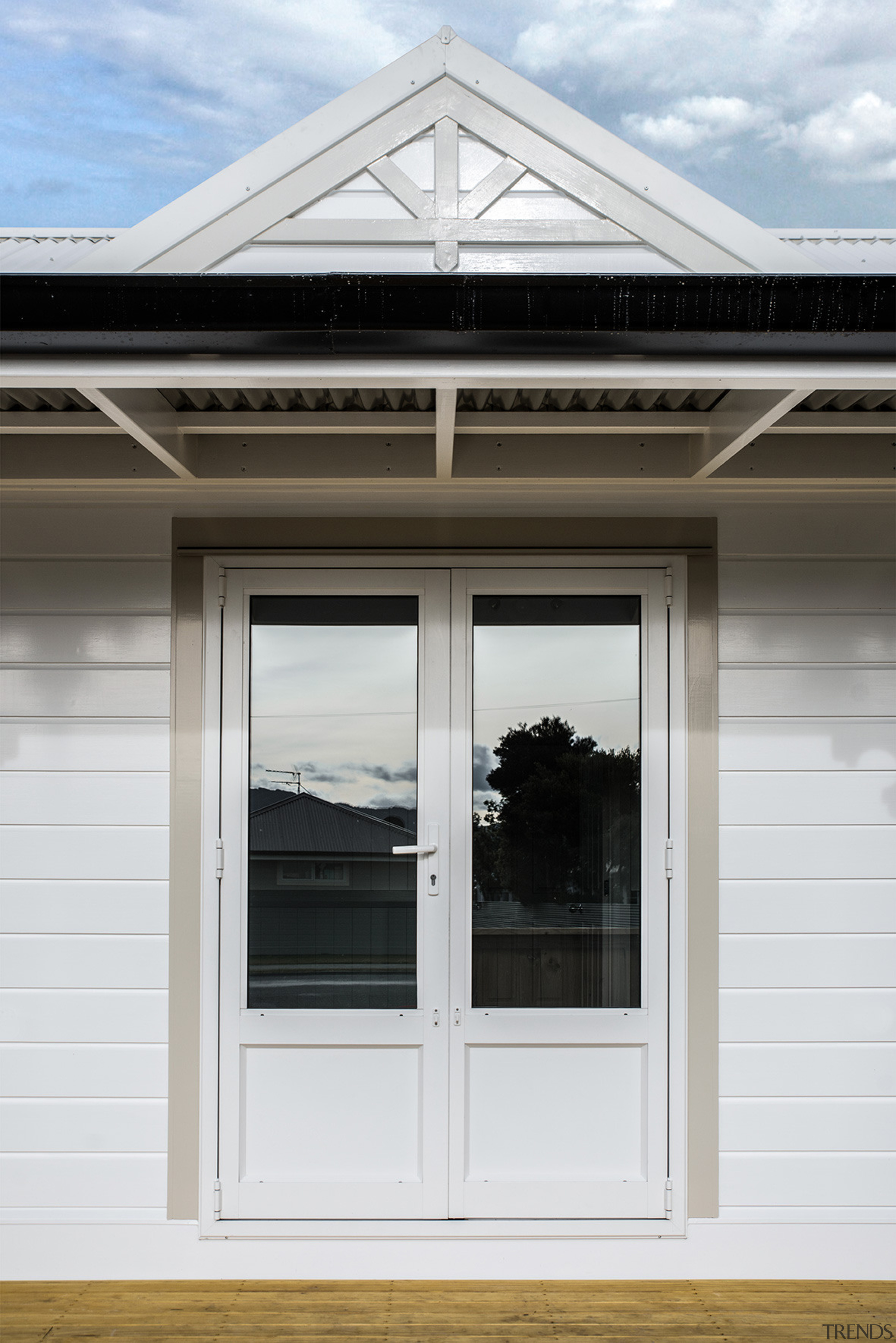 Envira Weatherboards And Timber Facing Boards Feature door, facade, home, house, siding, structure, window, white