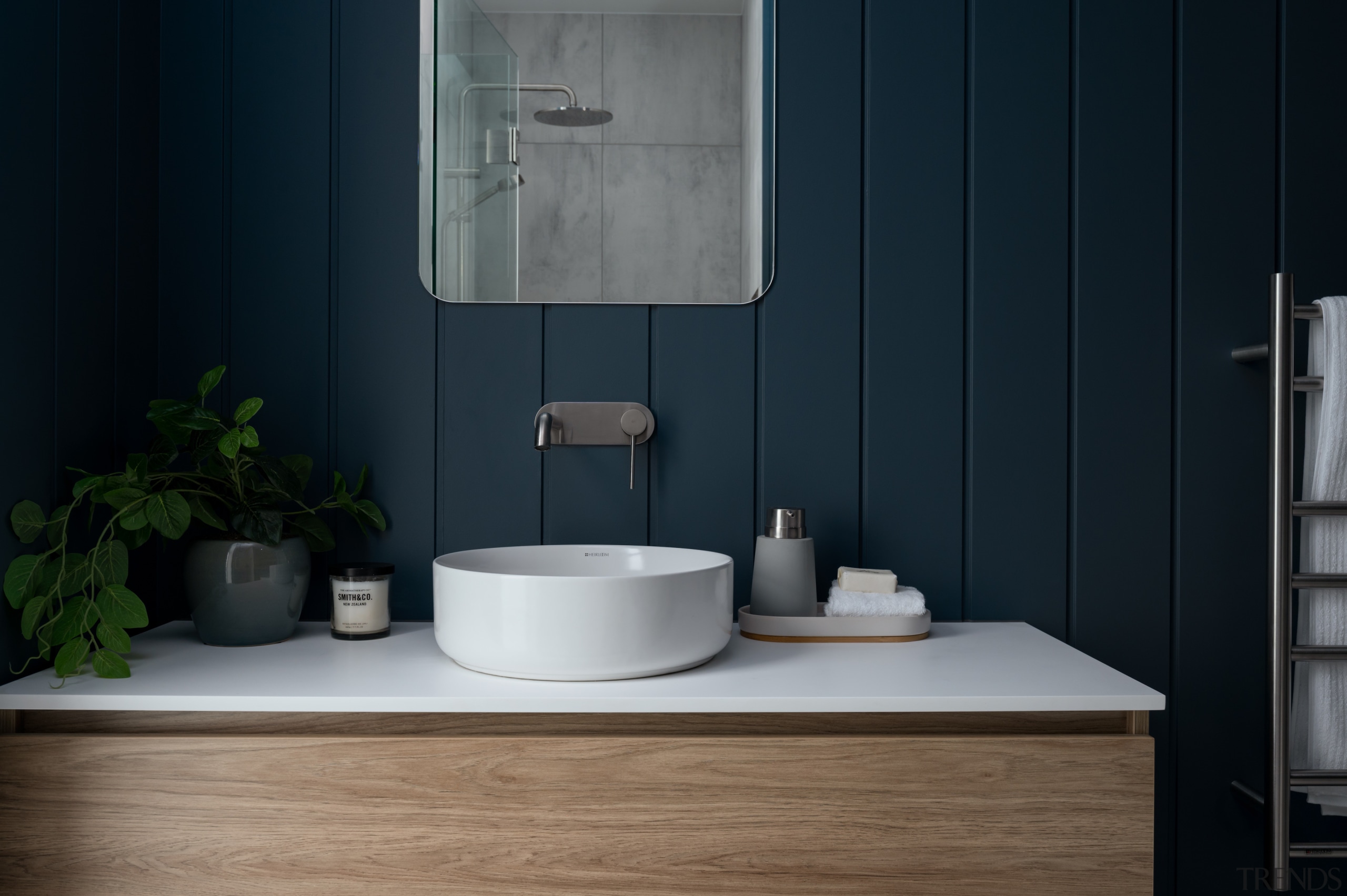 The Prussian blue tones of the City Navy 