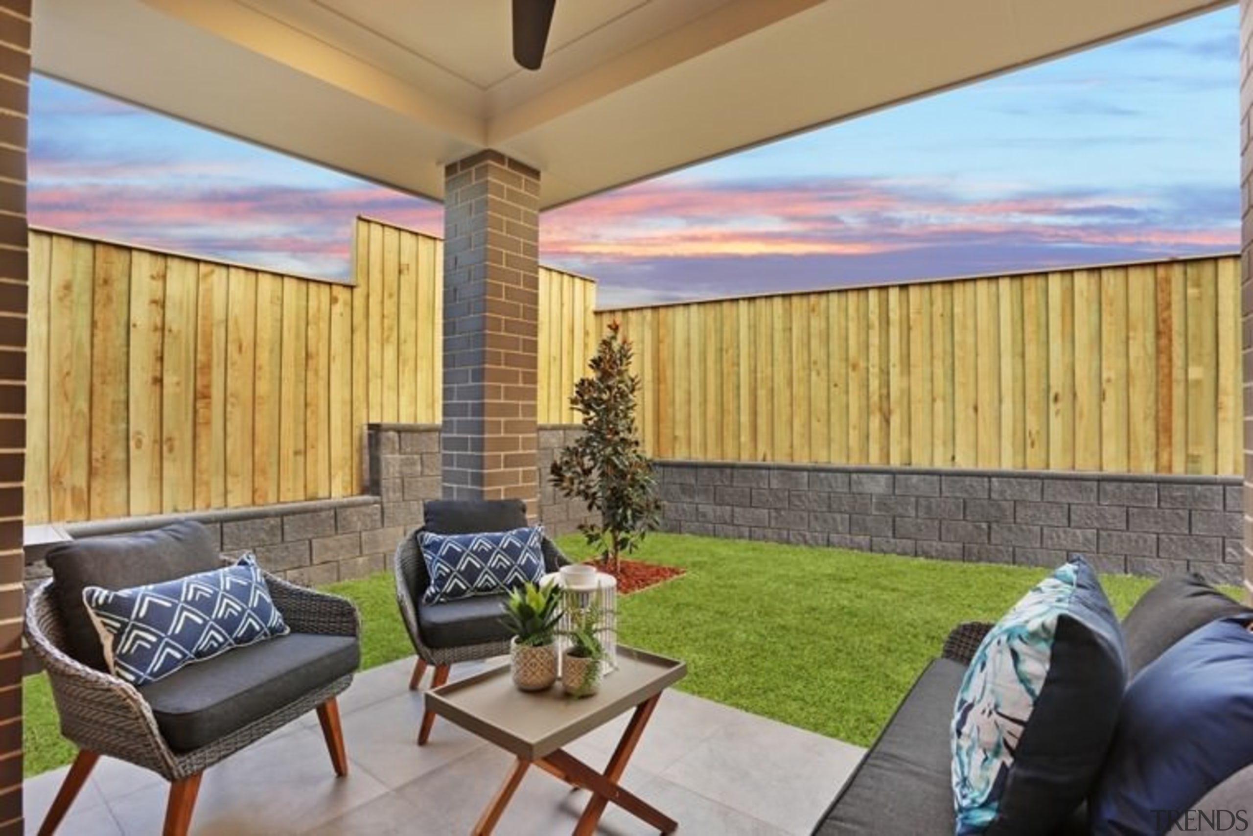 The sheltered seating area looks ou... - Gallery - 10 | Trends