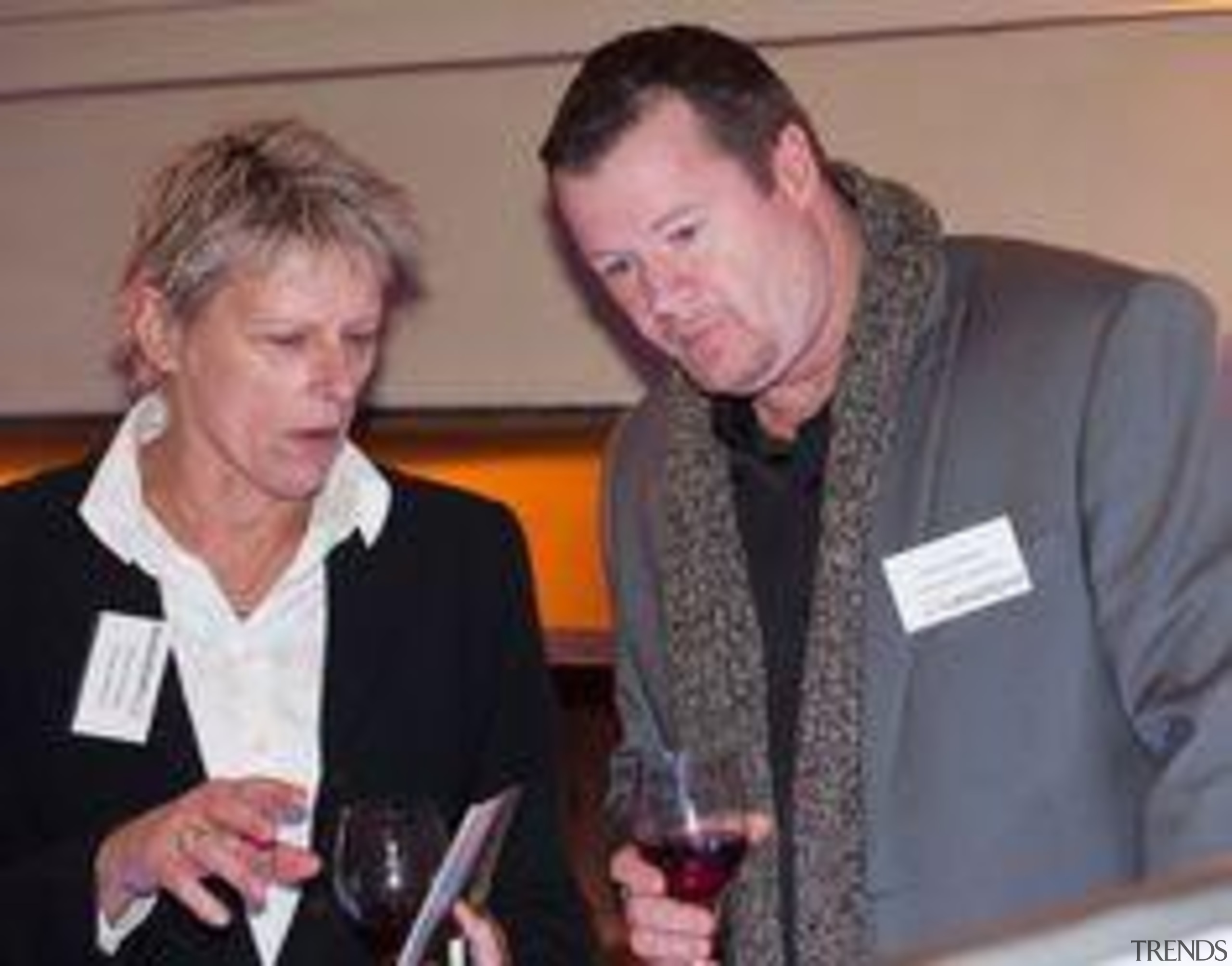 De Moss Mason (Millhouse Mews) and Shane Hoffman communication, socialite, gray