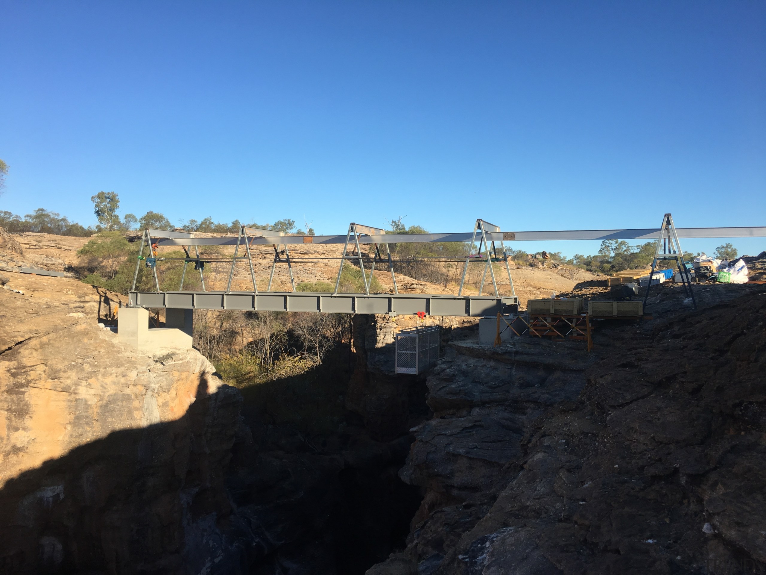 The owners of the Cobbold Gorge Eco Tourism 