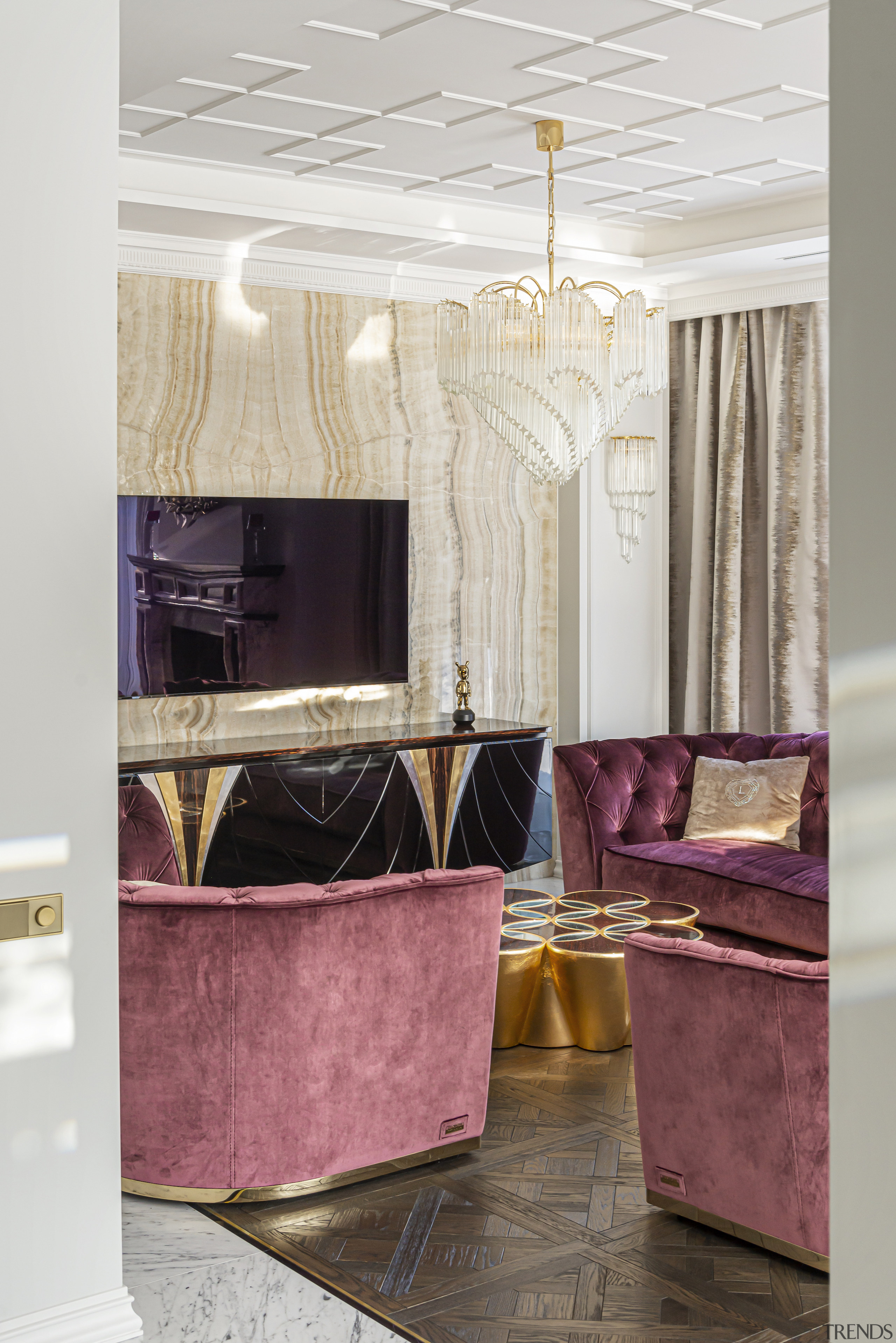 Every facet of this interior reflects opulence. 