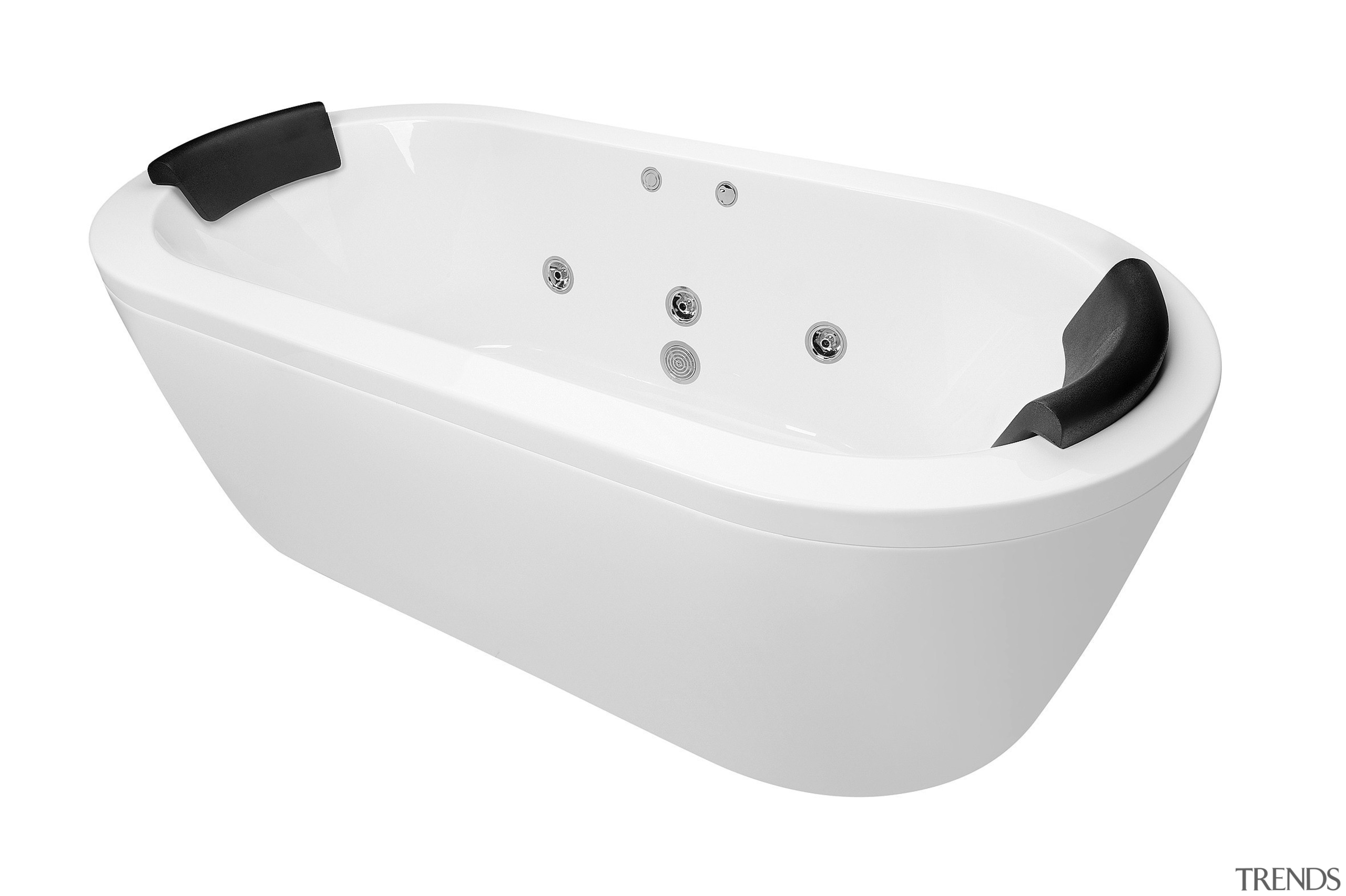Image of a freestanding bathtub available from 7 angle, bathtub, hardware, plumbing fixture, product, product design, white