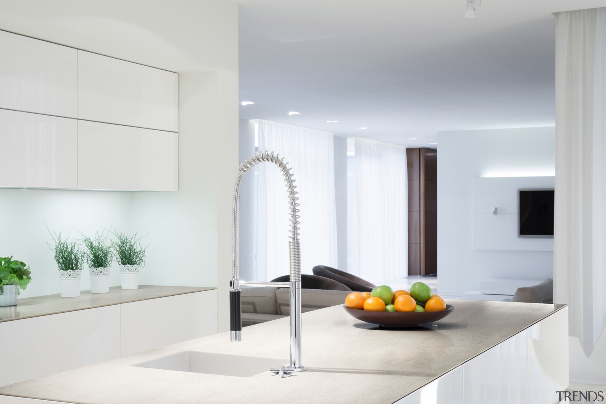 Blanc Concrete 2 - Blanc Concrete 2 - countertop, interior design, kitchen, living room, product design, white