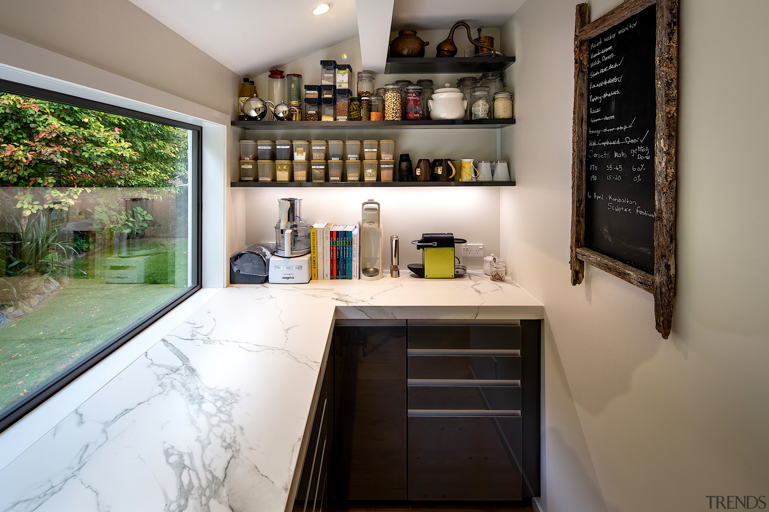 Utility space with quite a view. Even the 