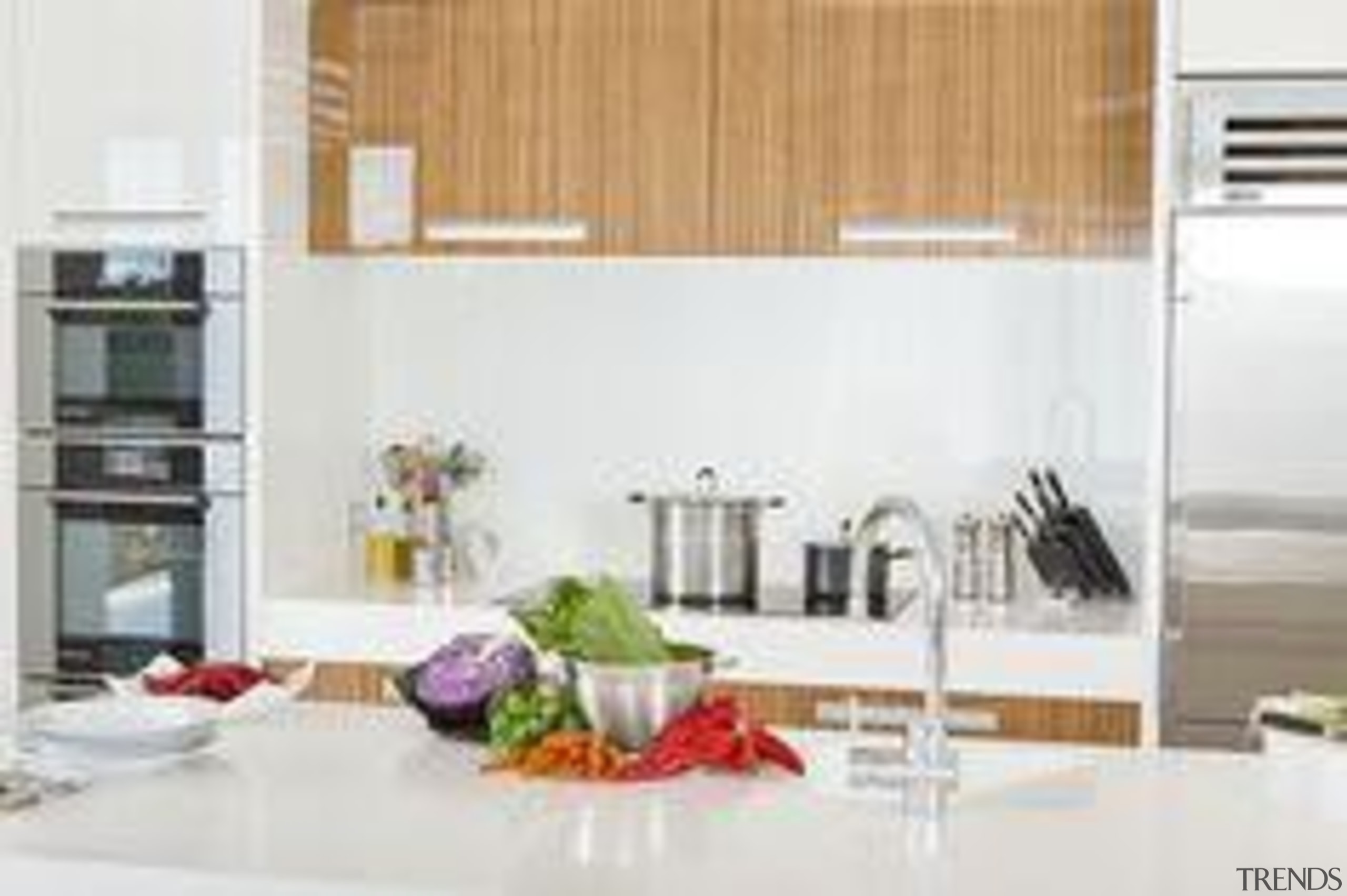 Laminex Timber Veneer in Zebrano was used to countertop, home, interior design, kitchen, property, real estate, white