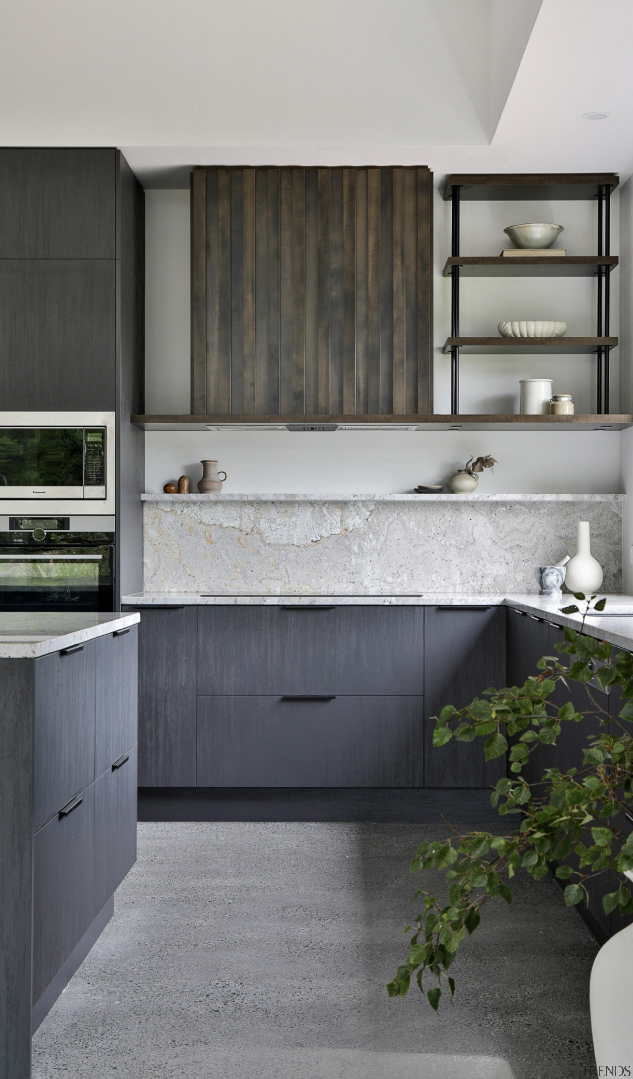 The tonal colour palette is complemented by a 