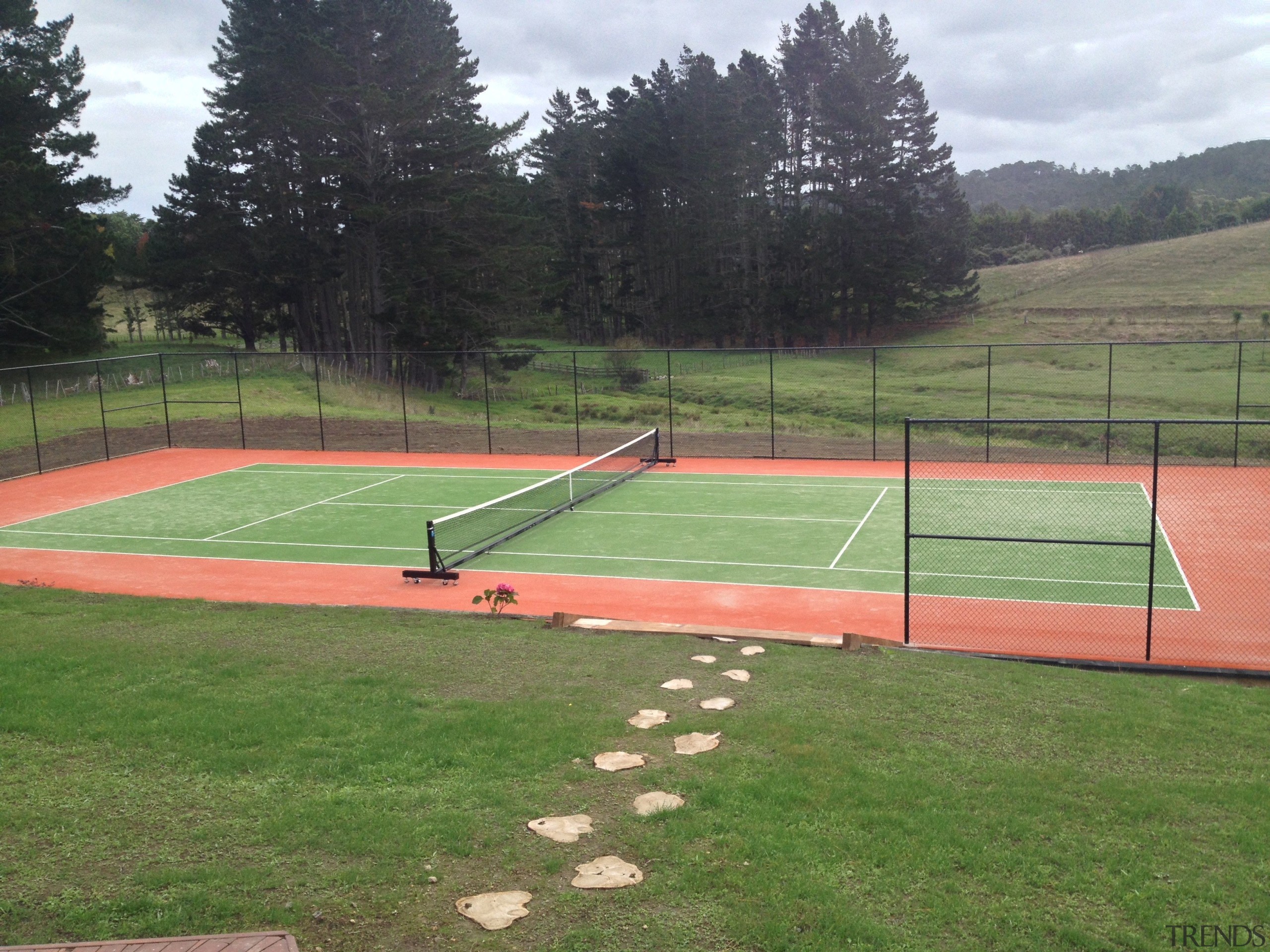 Sport - area | ball game | grass area, ball game, grass, leisure, net, sport venue, sports, structure, tennis court, green