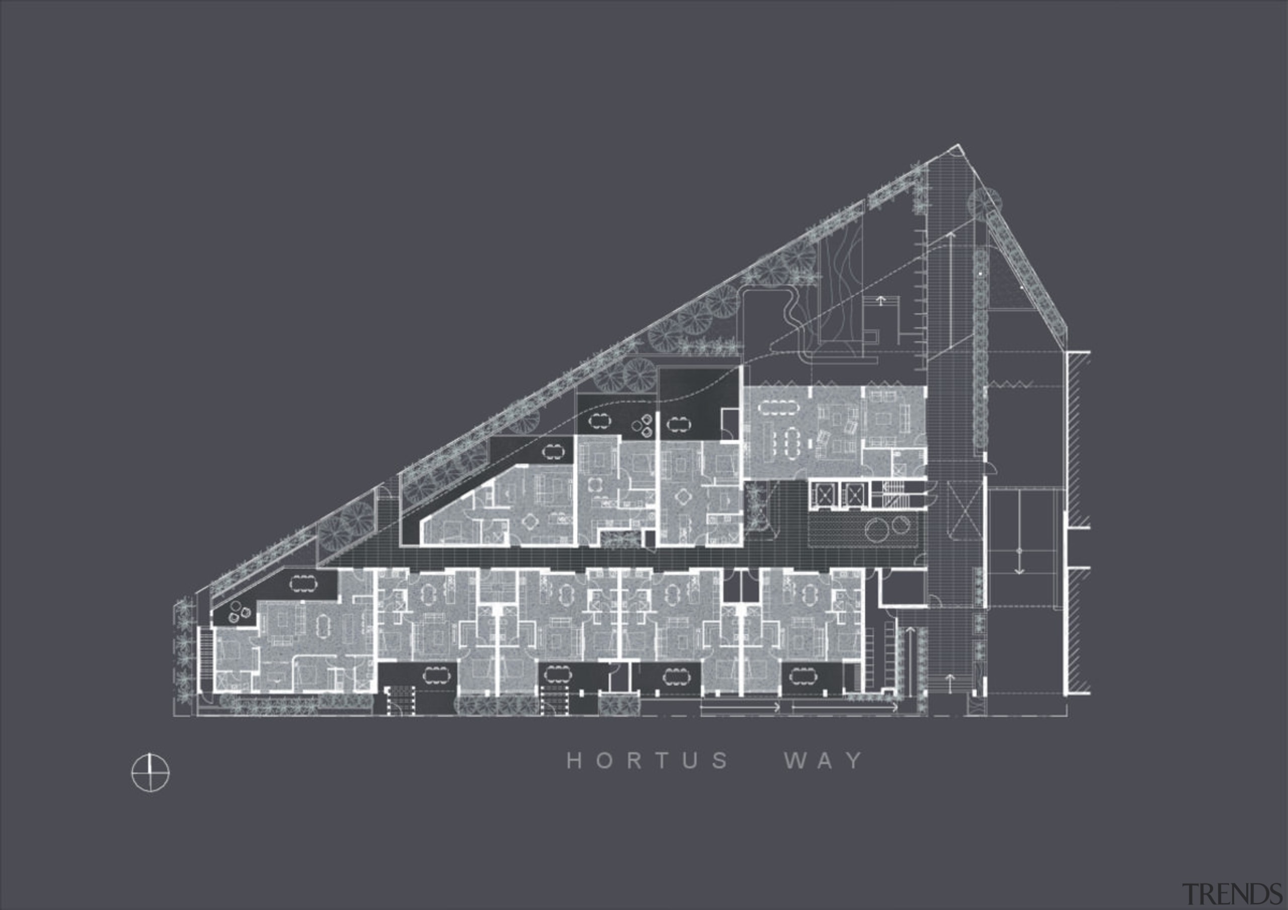 Treehouse at Parkside Walk – MJA Studio - architecture, black and white, building, elevation, facade, house, monochrome, monochrome photography, structure, gray