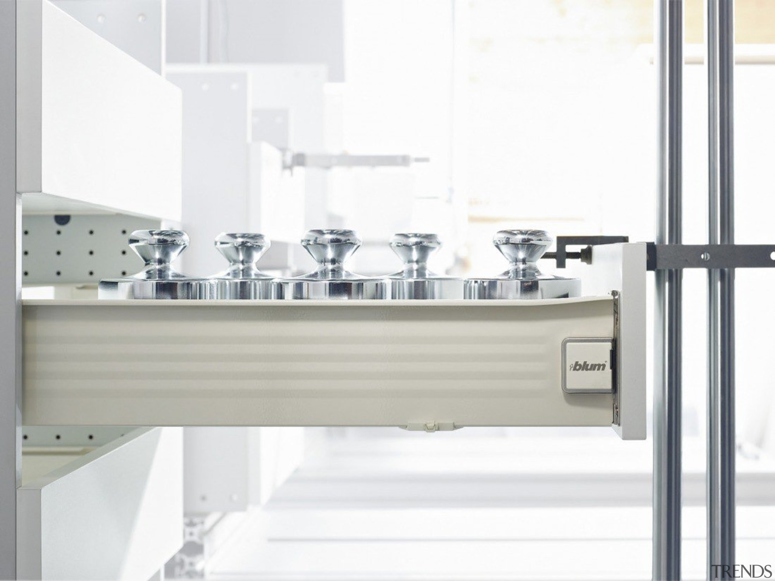 METABOX drawers and pull-outs have just a few furniture, kitchen, product, product design, tap, white, gray