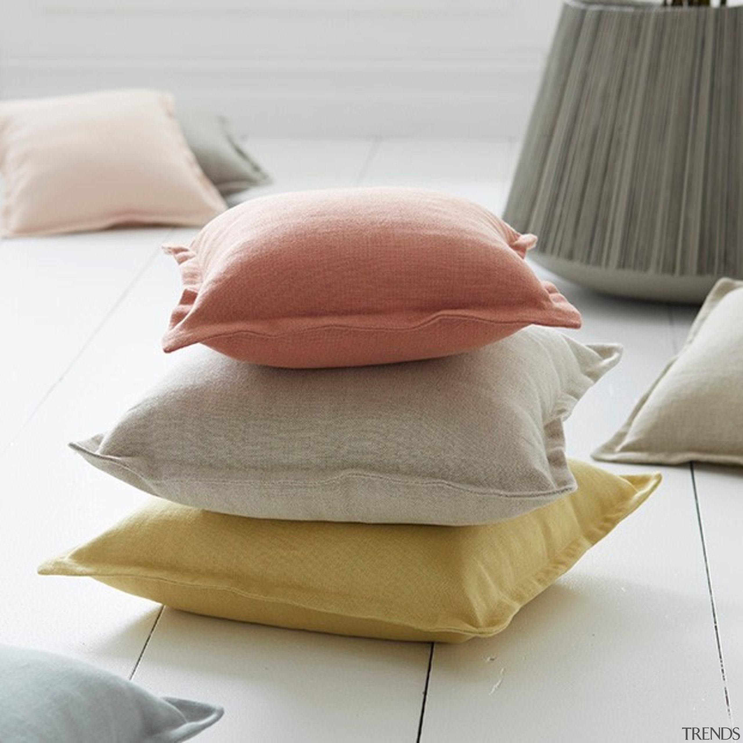 HAVEN 04 - cushion | pillow | white cushion, pillow, white, gray